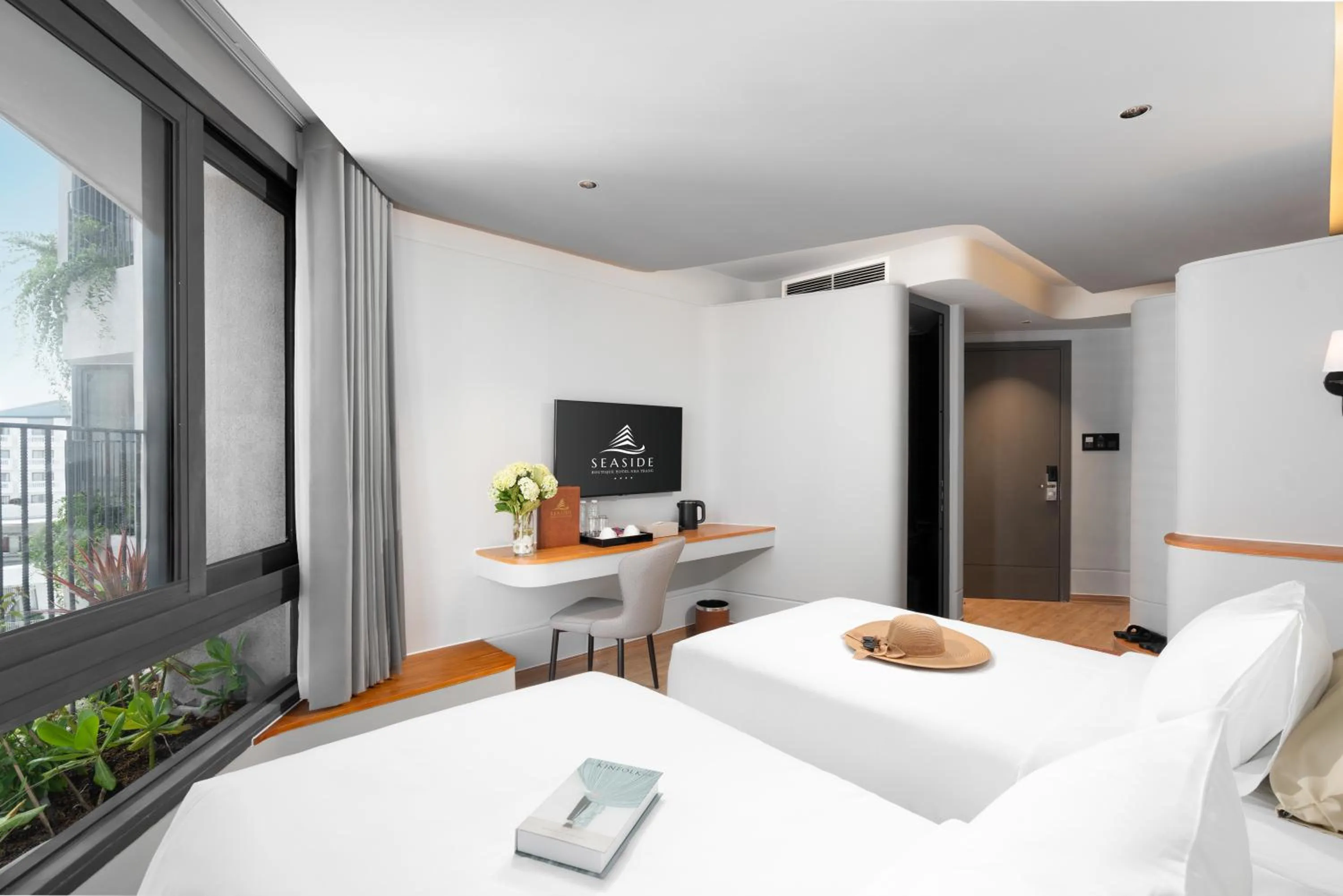 Bed in Seaside Boutique Hotel Nha Trang Beach