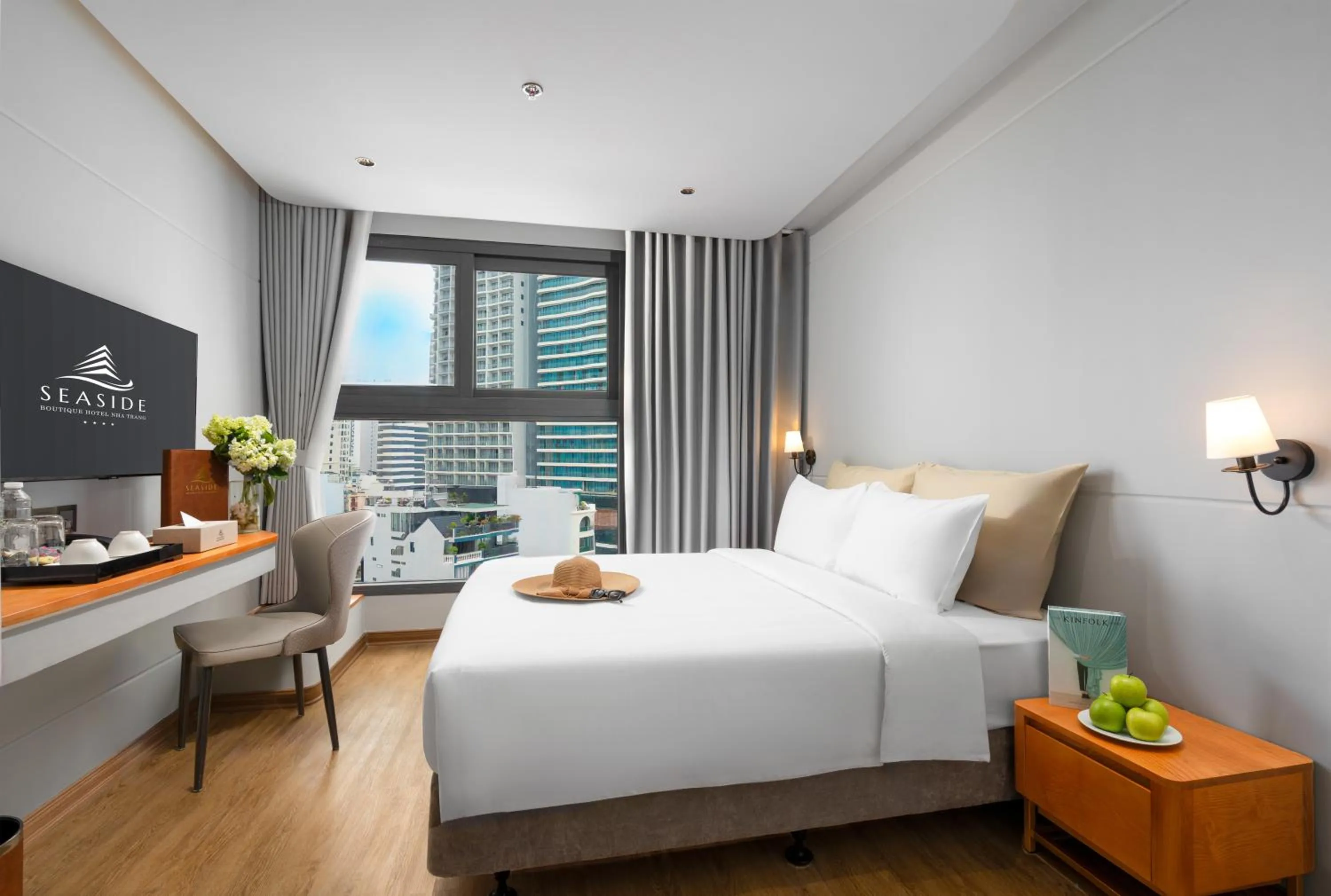 Bed in Seaside Boutique Hotel Nha Trang Beach