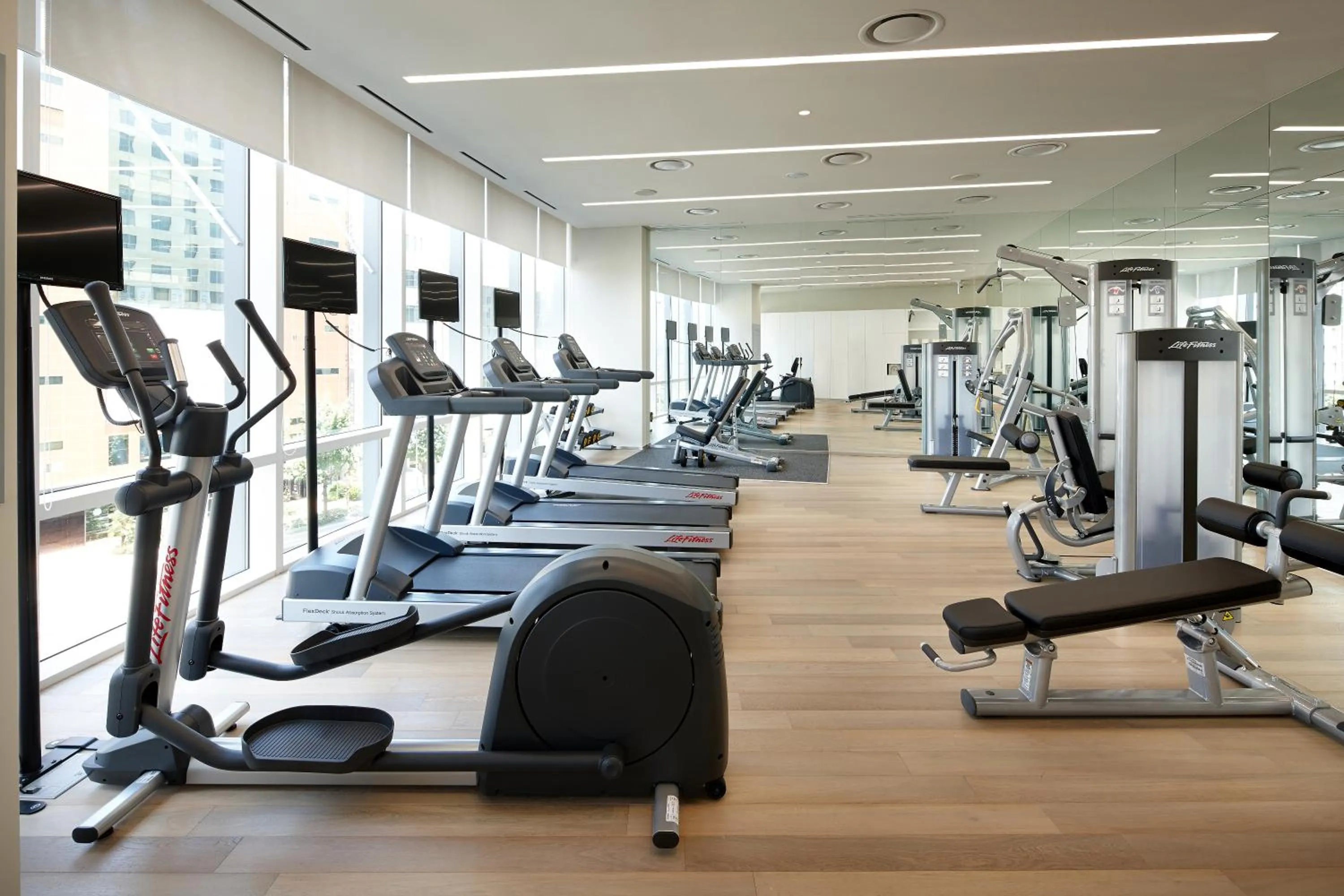 Fitness centre/facilities in Shilla Stay Ulsan