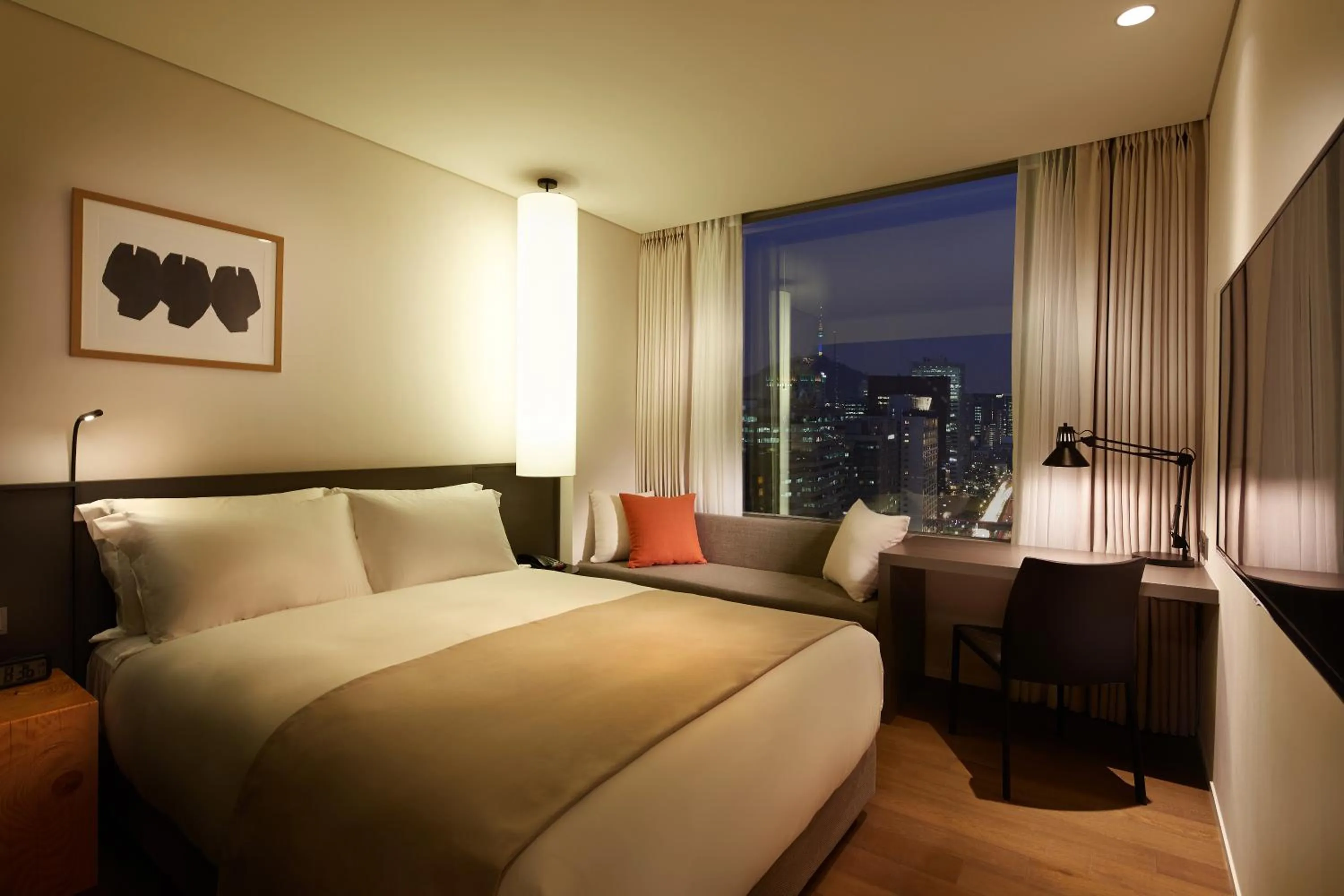 Bedroom, Bed in Shilla Stay Ulsan