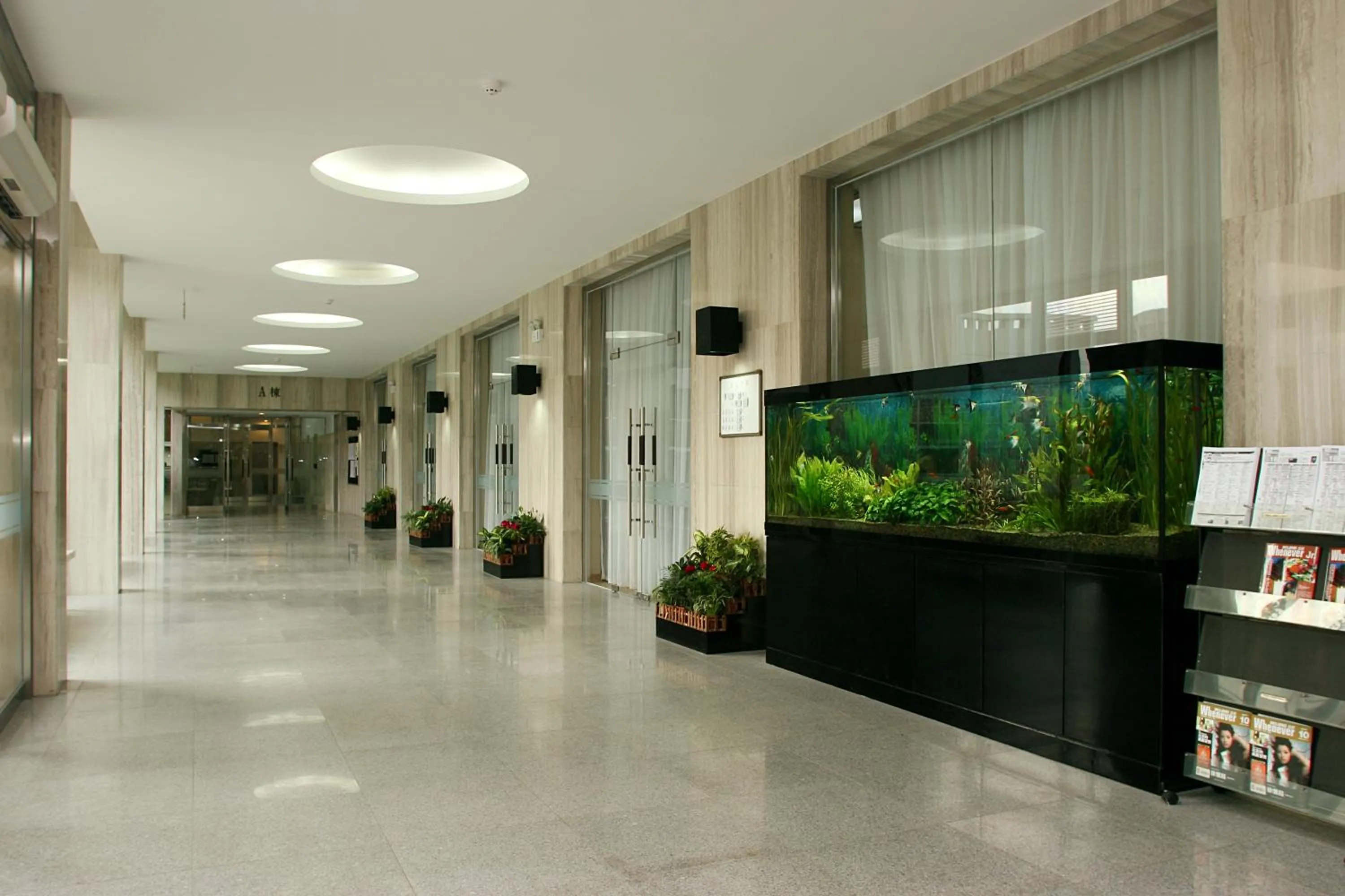 Decorative detail in Beijing Jiuxian Apartment