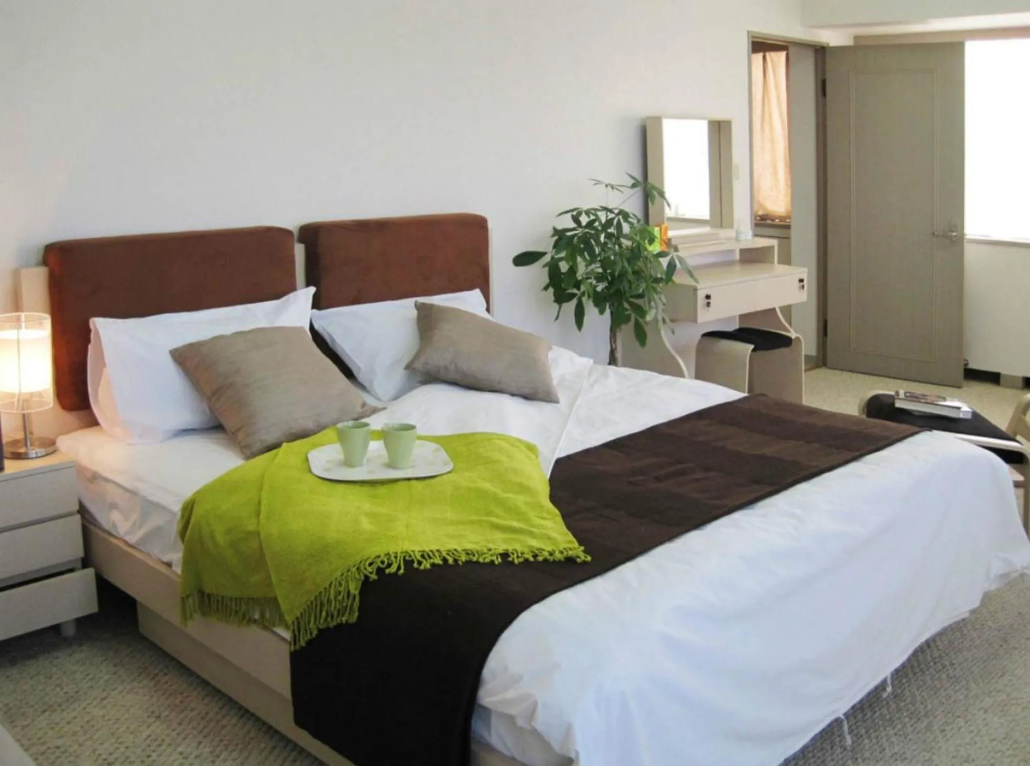 Bed in Beijing Jiuxian Apartment