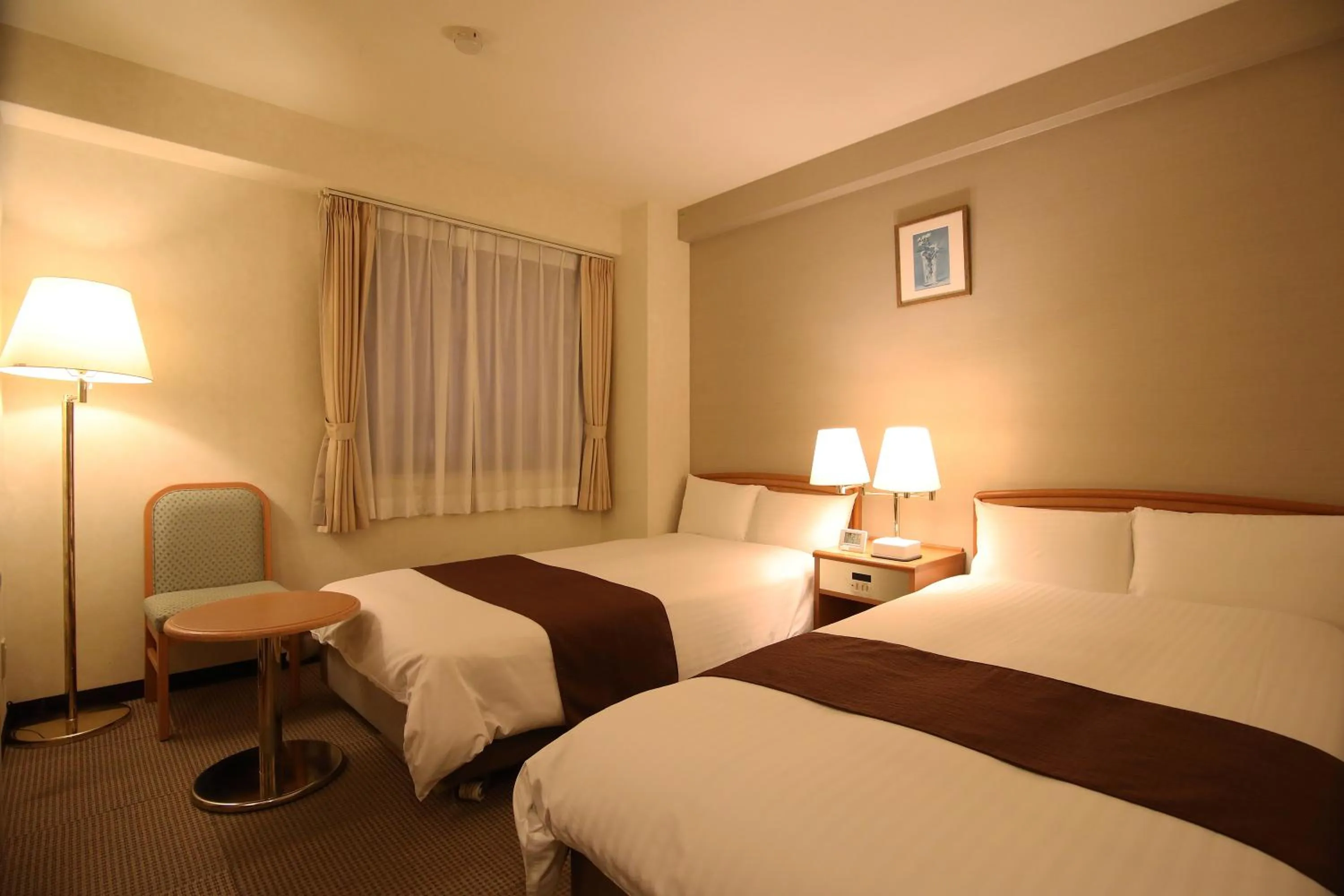 Bedroom, Bed in Toyooka Sky Hotel