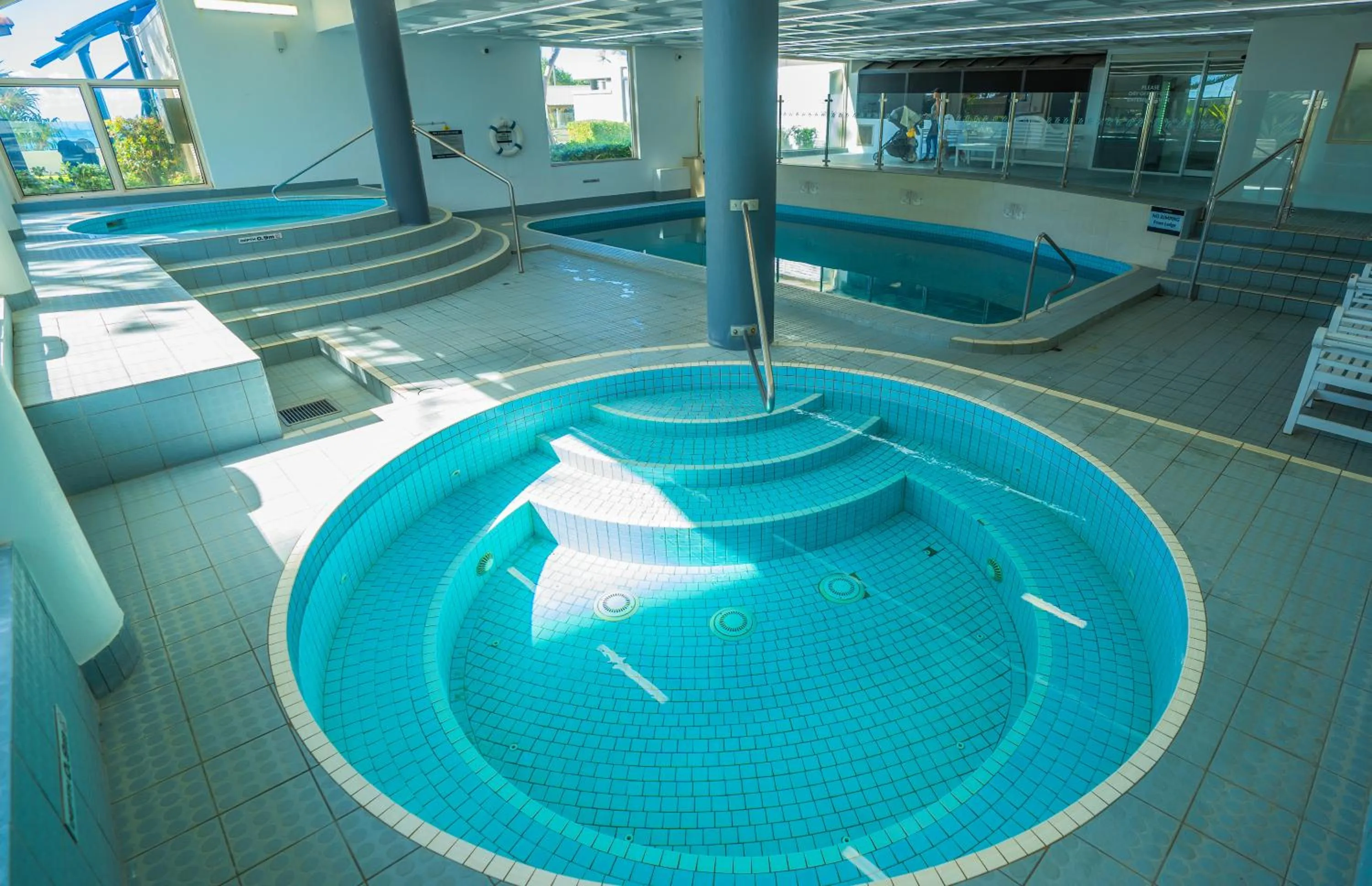Pool view in Surfers Aquarius on the Beach