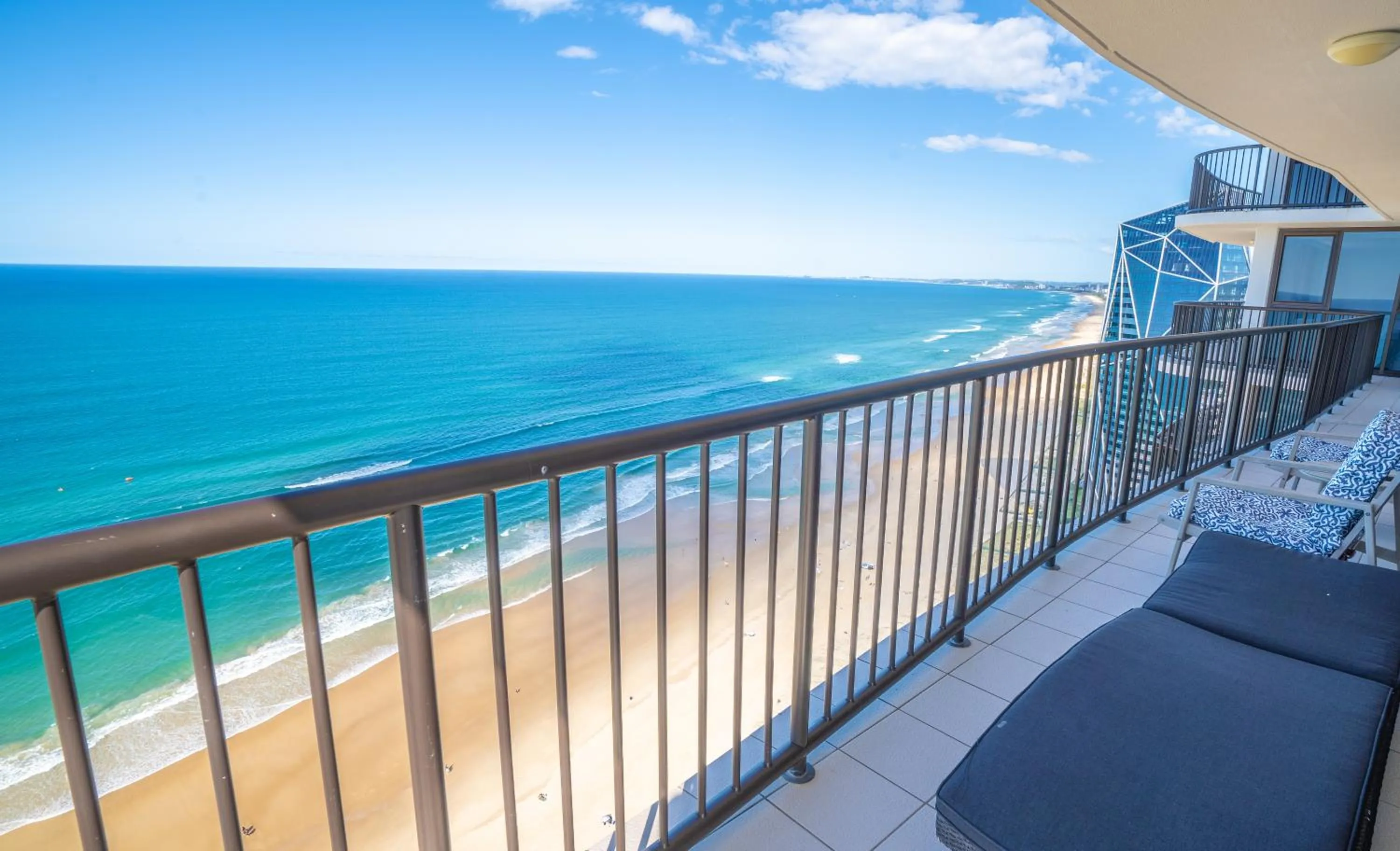 Balcony/Terrace in Surfers Aquarius on the Beach