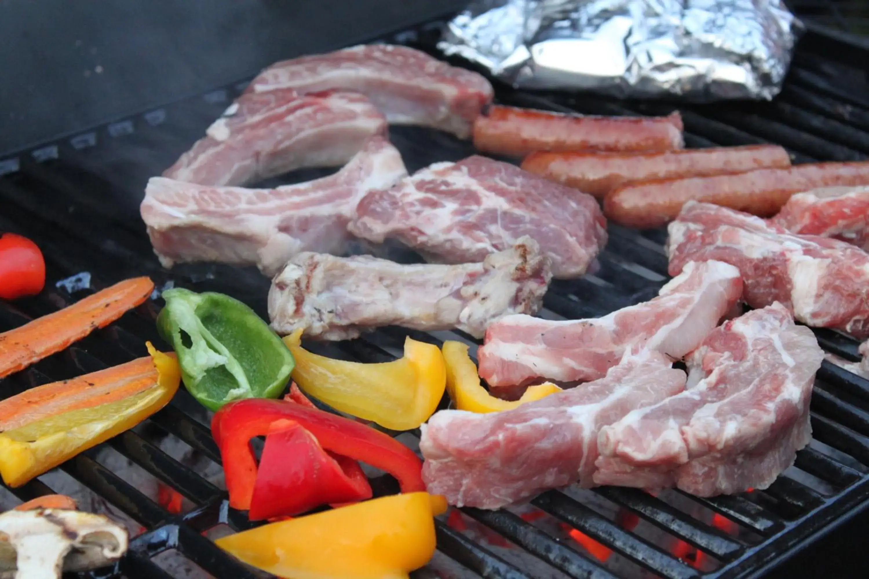 Food close-up in Pension Field Food close-up in Pension Field