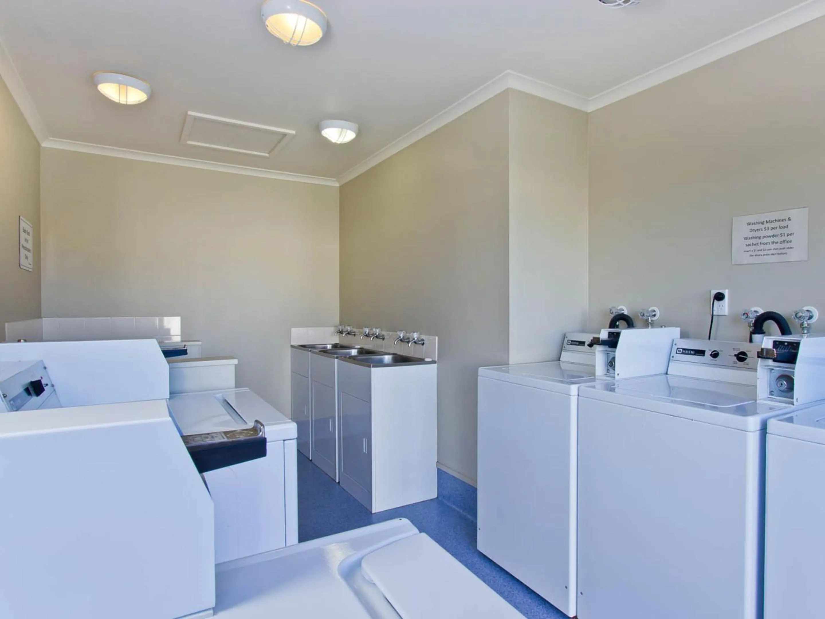 laundry in Pacific Park Christian Holiday Camp