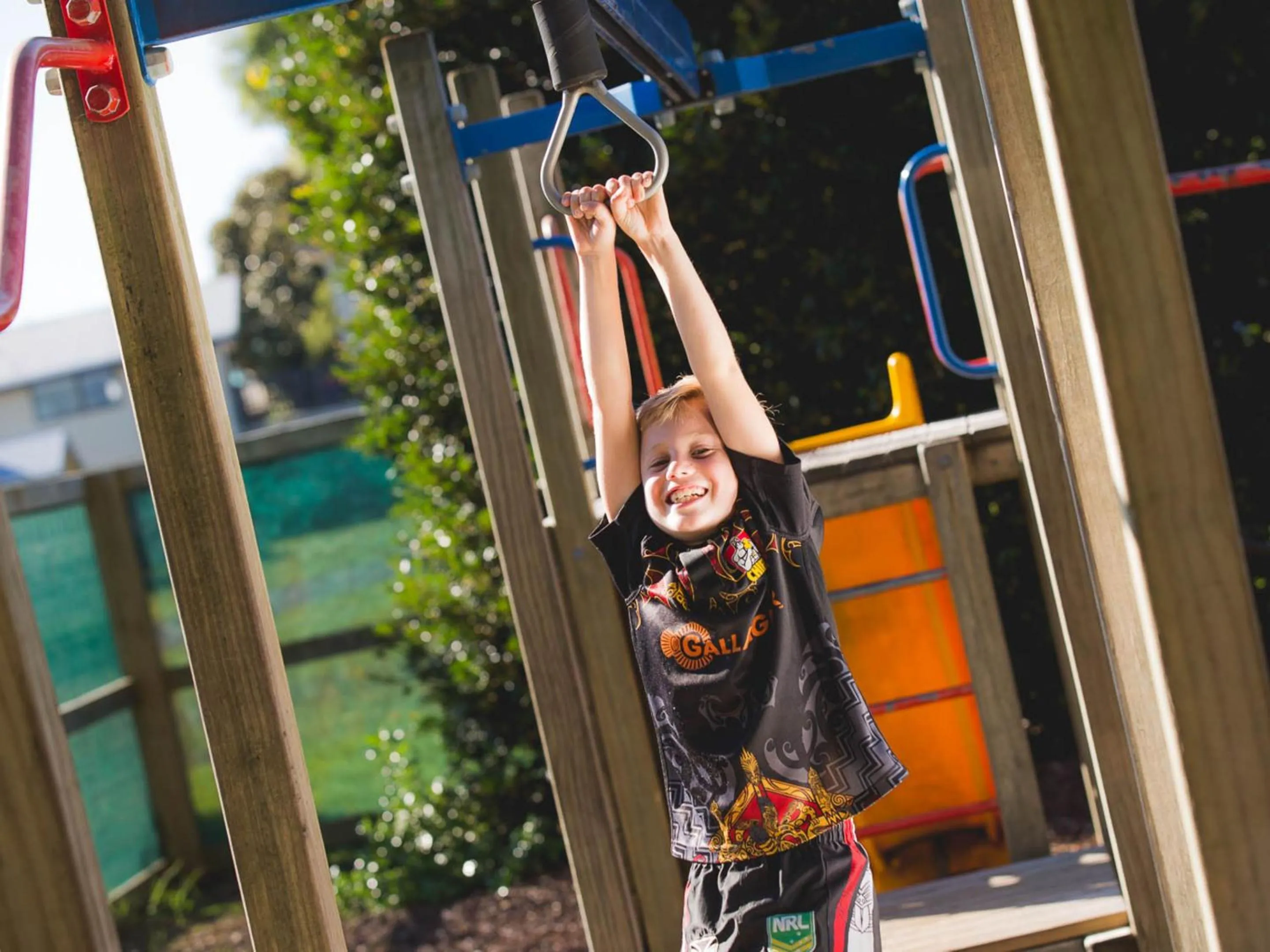 Children play ground in Pacific Park Christian Holiday Camp