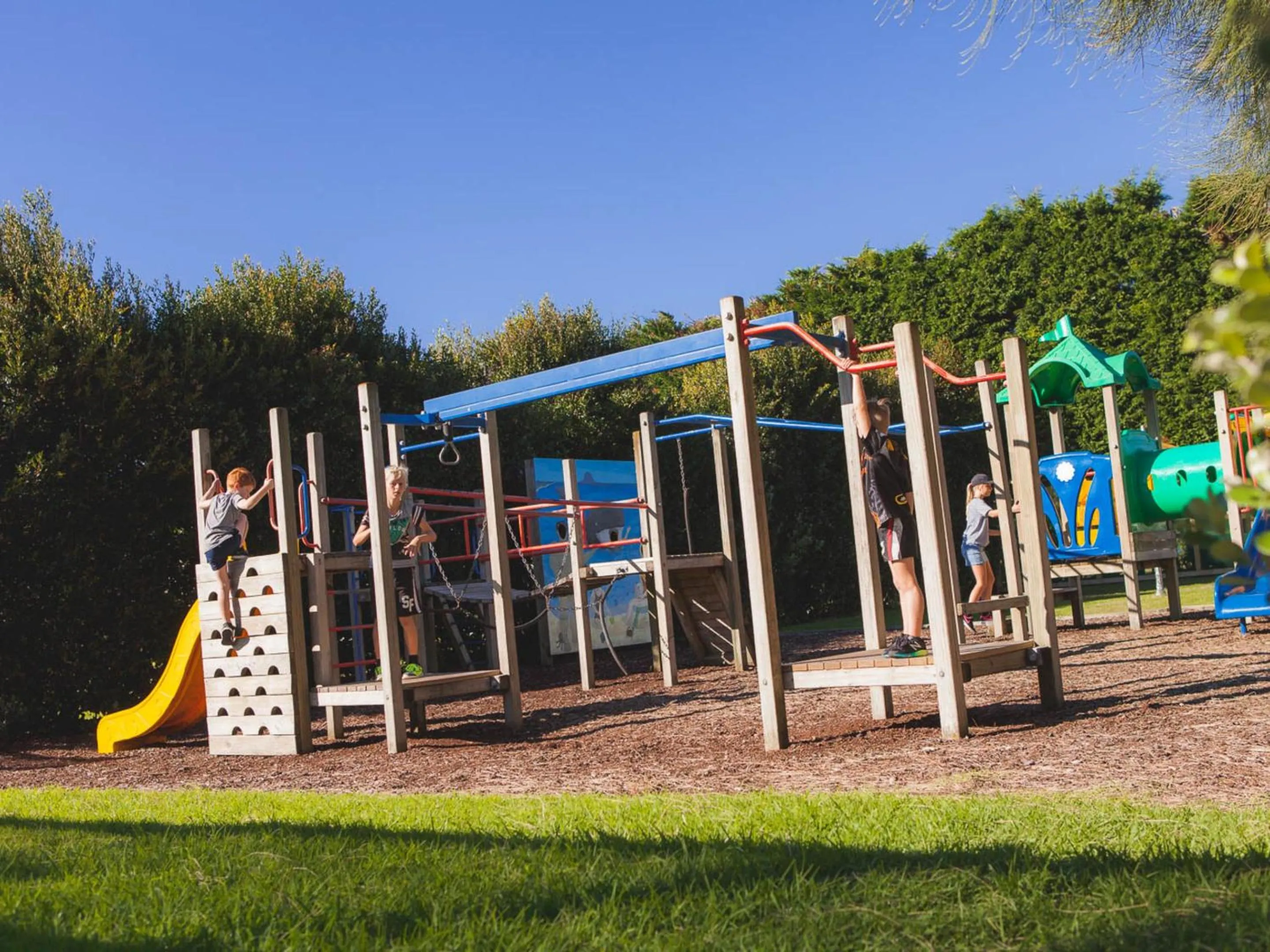 Children play ground in Pacific Park Christian Holiday Camp
