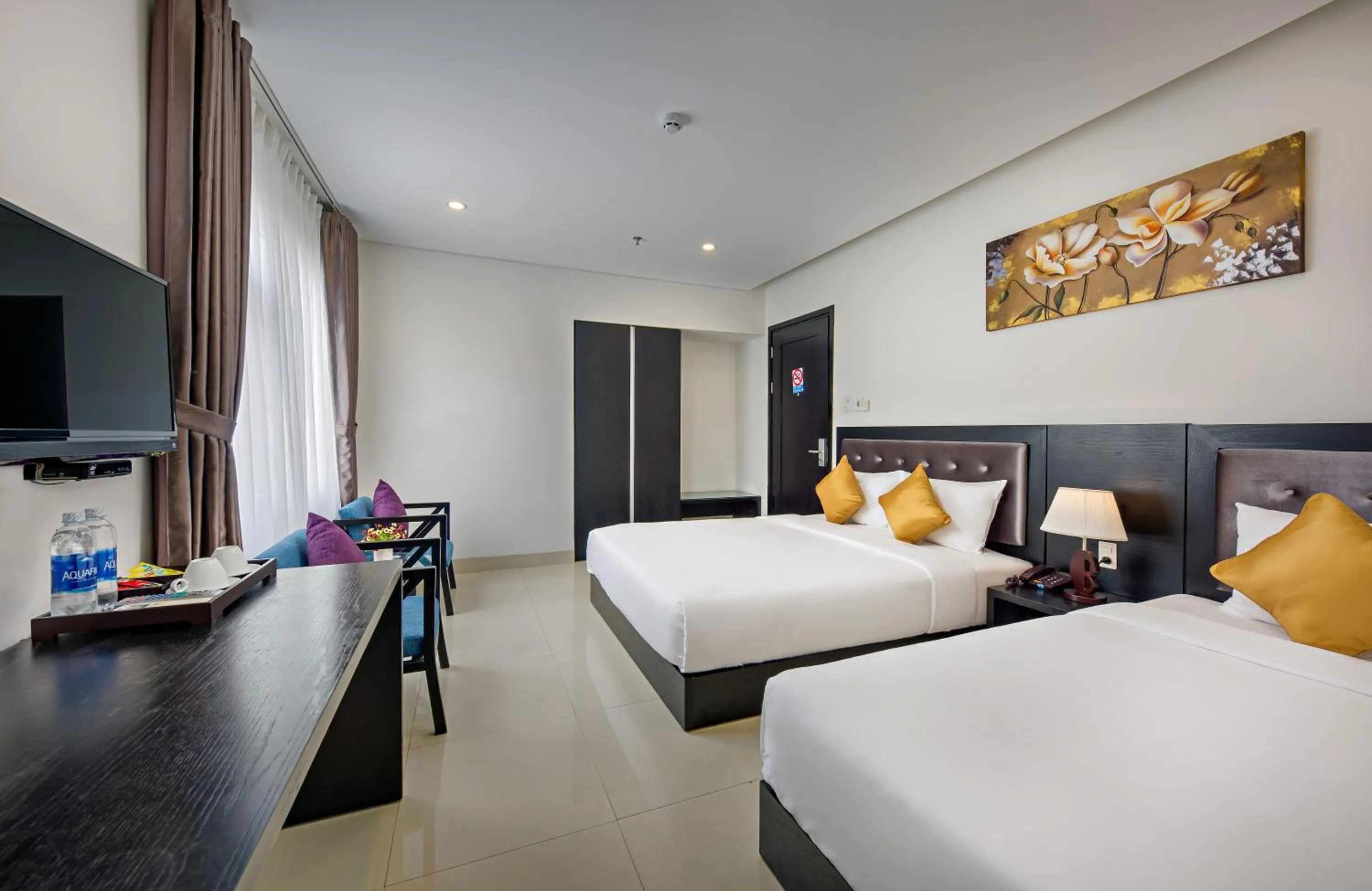 Bedroom, Bed in Golden Star Hotel by THG