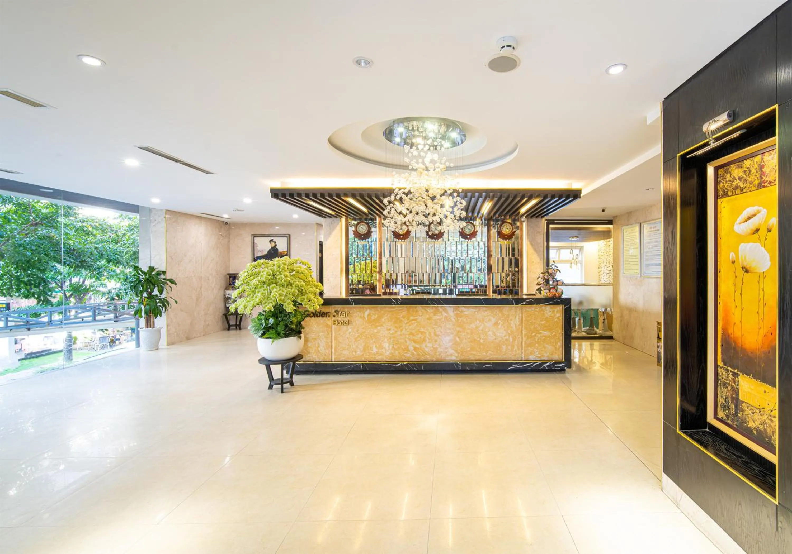 Lobby or reception in Golden Star Hotel by THG