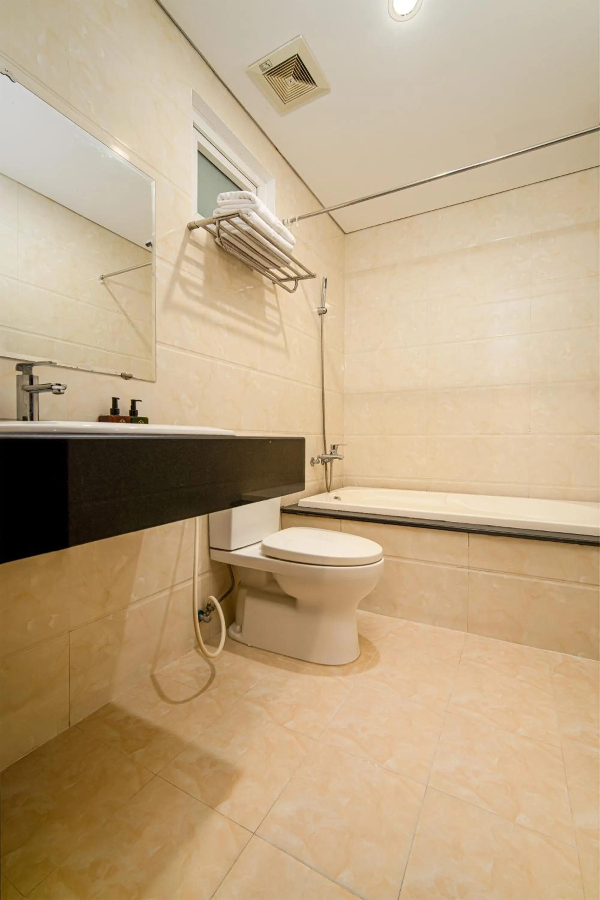 Shower in Golden Star Hotel by THG