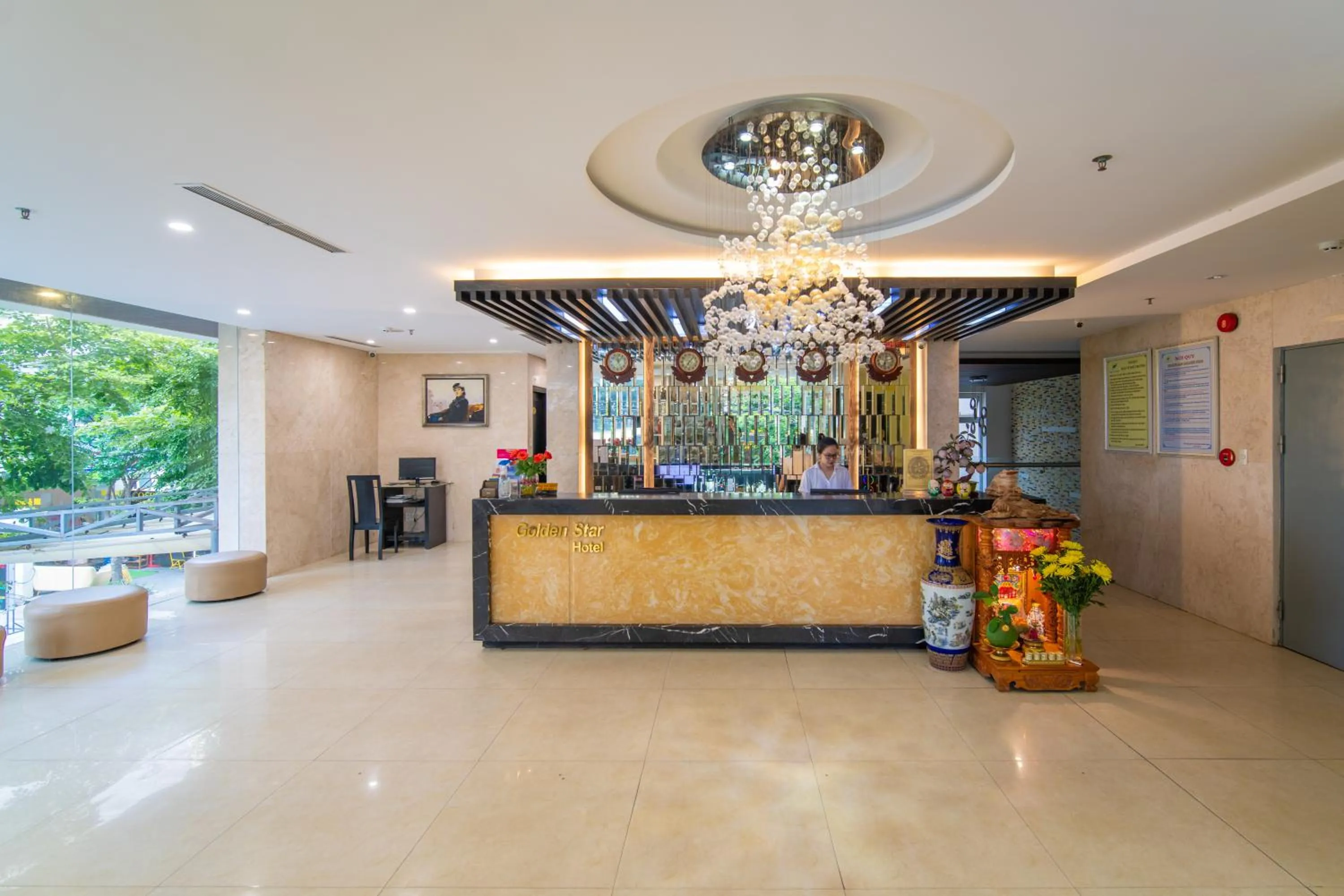 Staff in Golden Star Hotel by THG