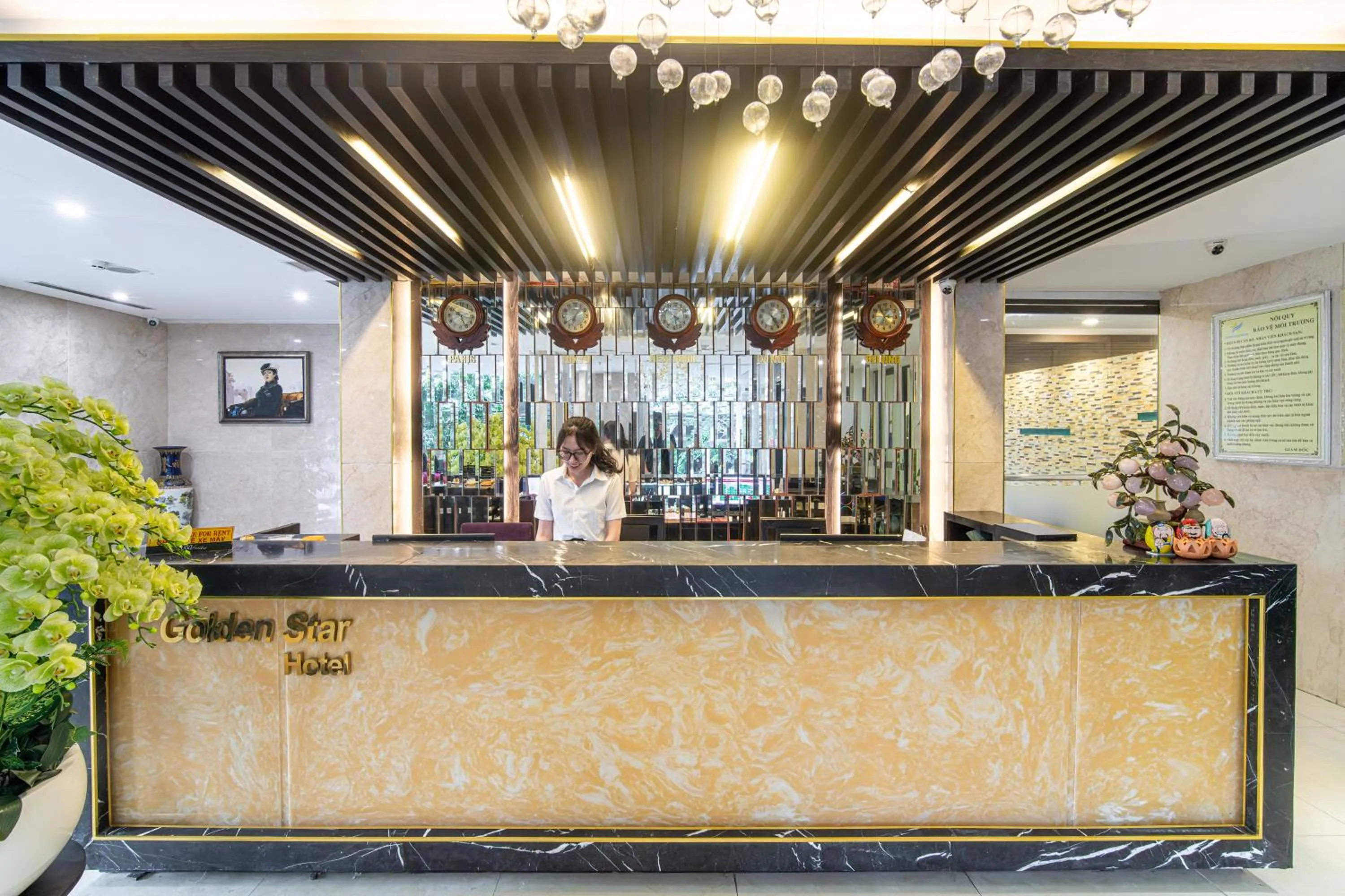 People in Golden Star Hotel by THG