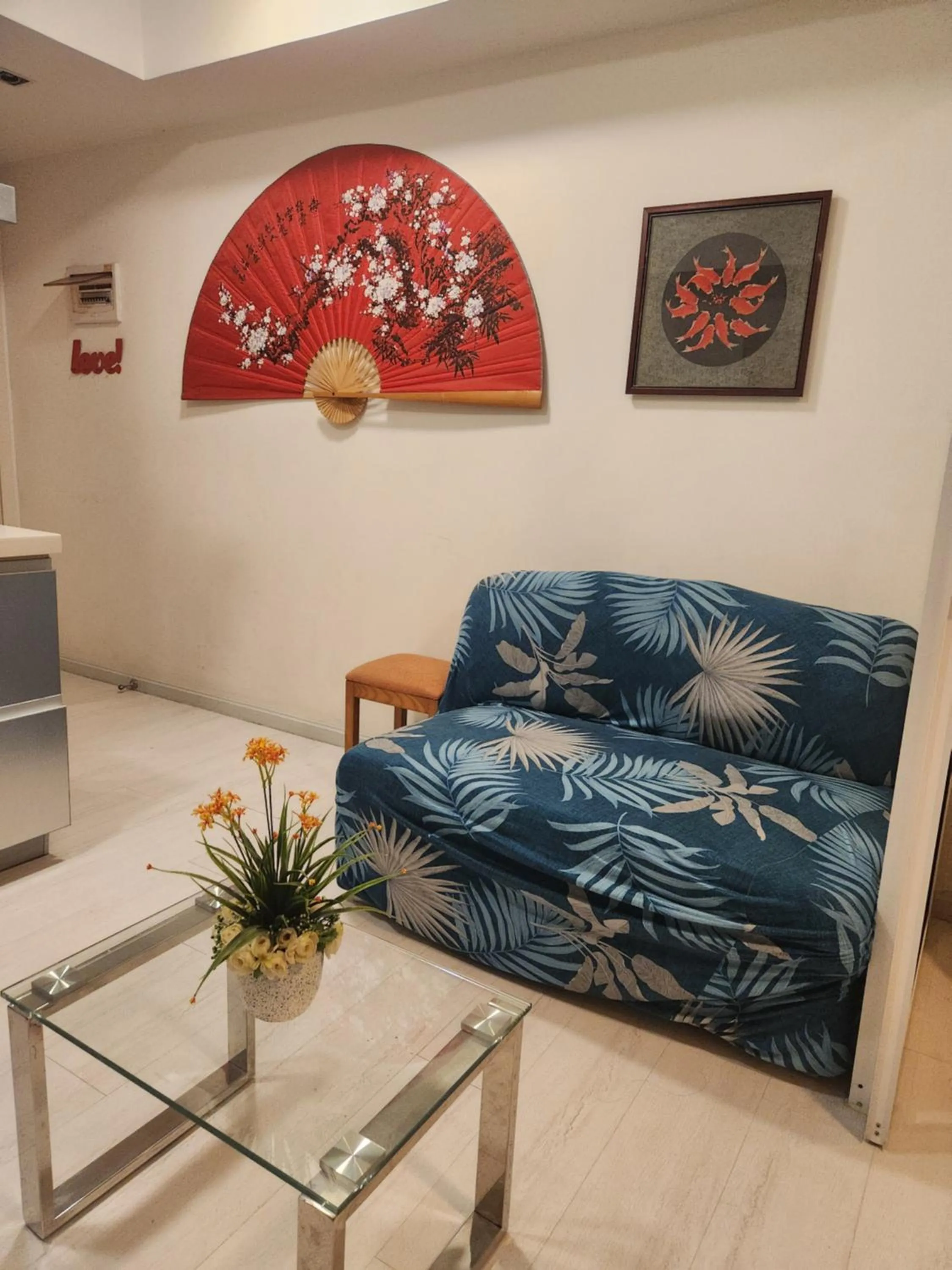 Living room in Azure Staycation Philippines by AMRS Near Manila International Airport