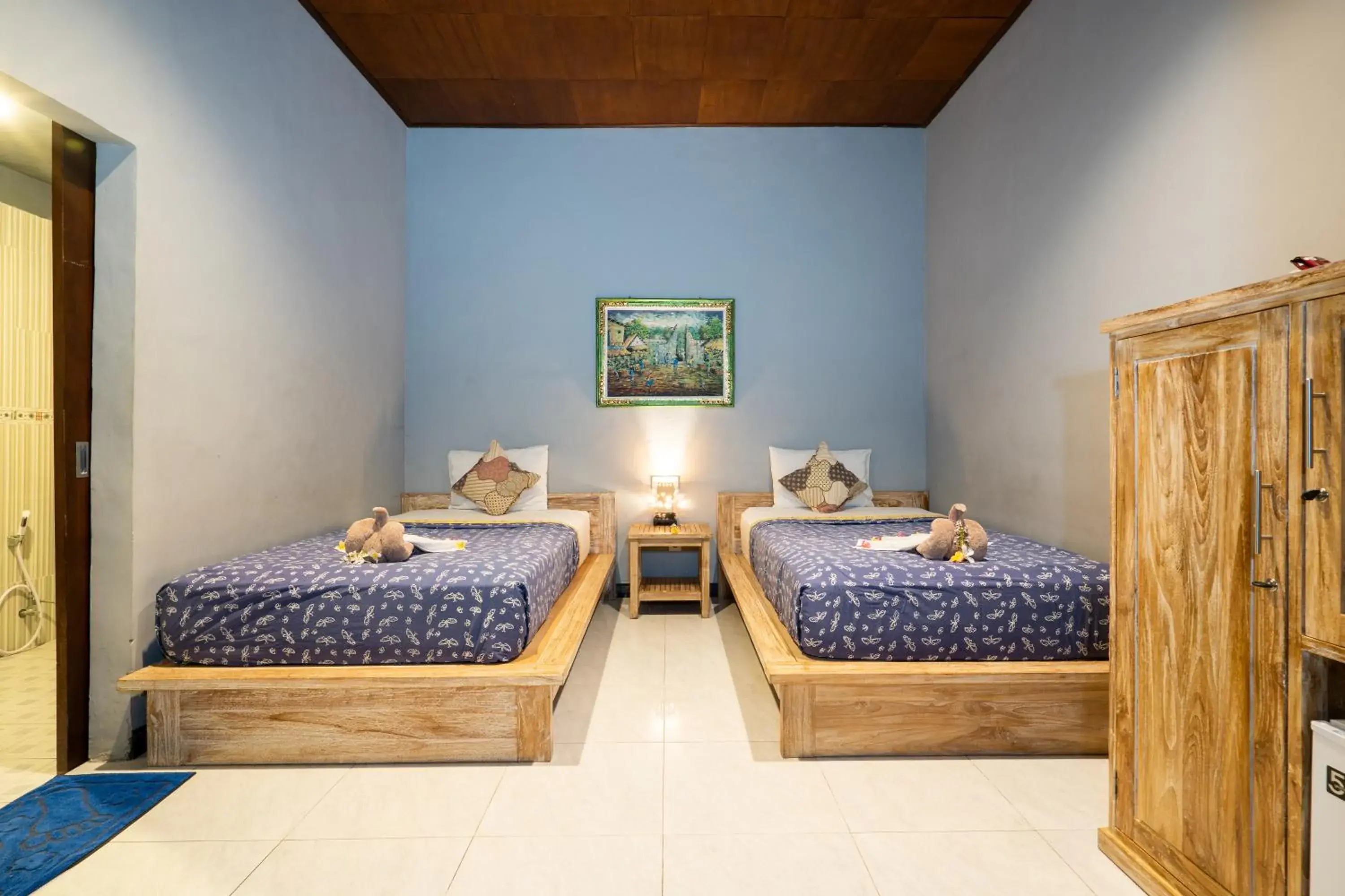 Garden, Bed in Kawans Inn Lembongan Garden, Bed in Kawans Inn Lembongan