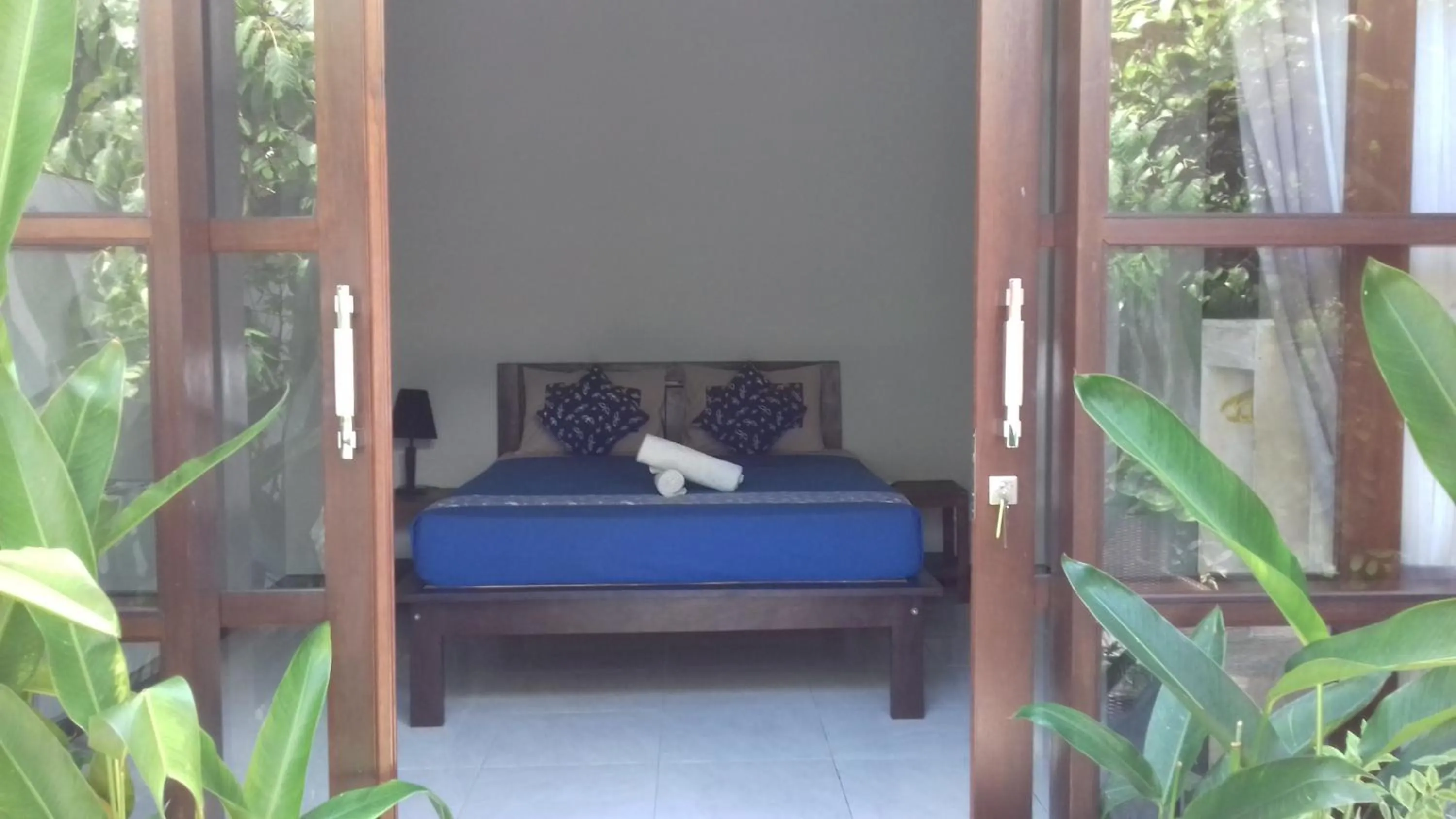 Bed in Kawans Inn Lembongan