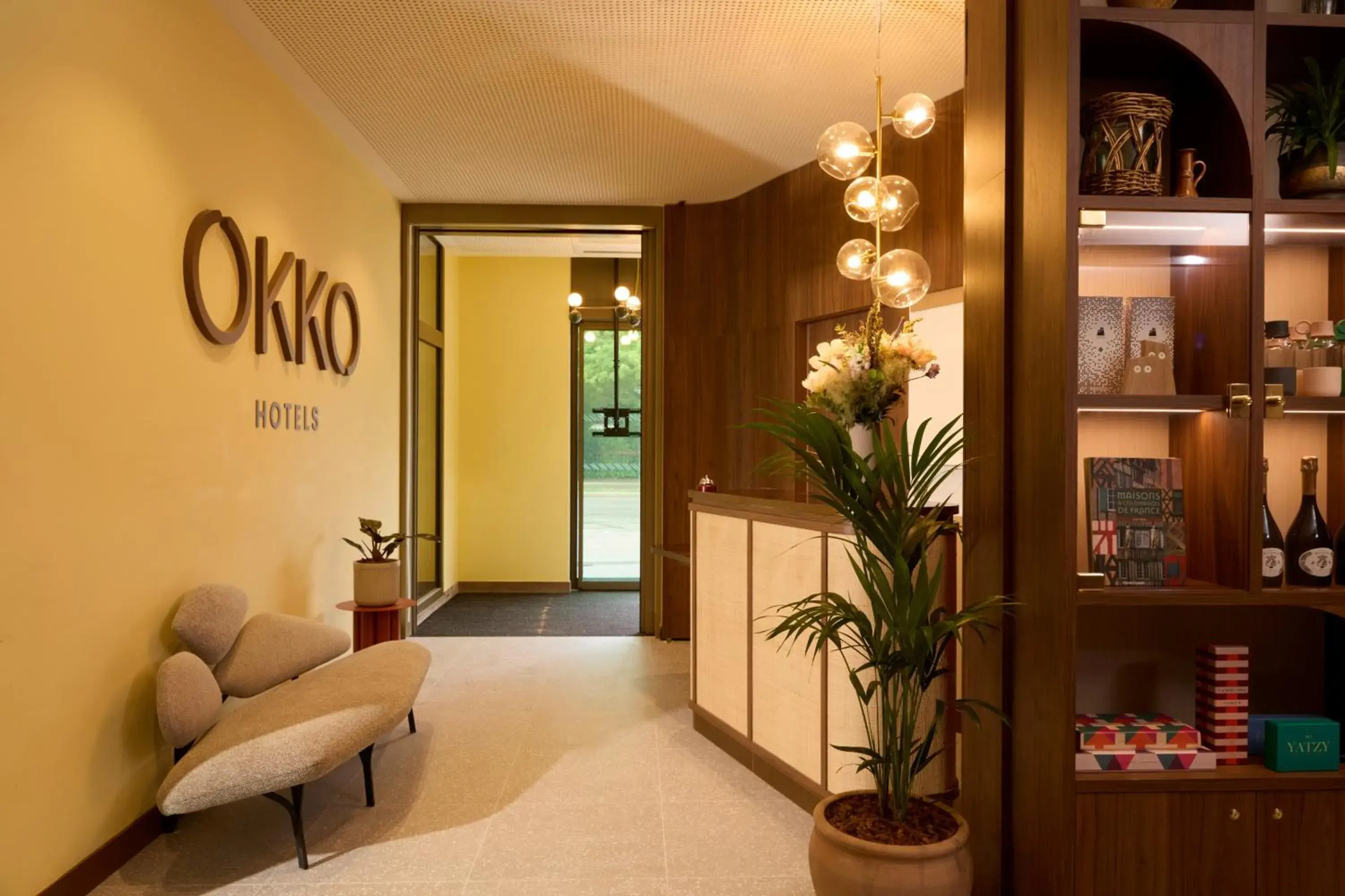 Lobby or reception in OKKO Hotels Troyes Centre Lobby or reception in OKKO Hotels Troyes Centre