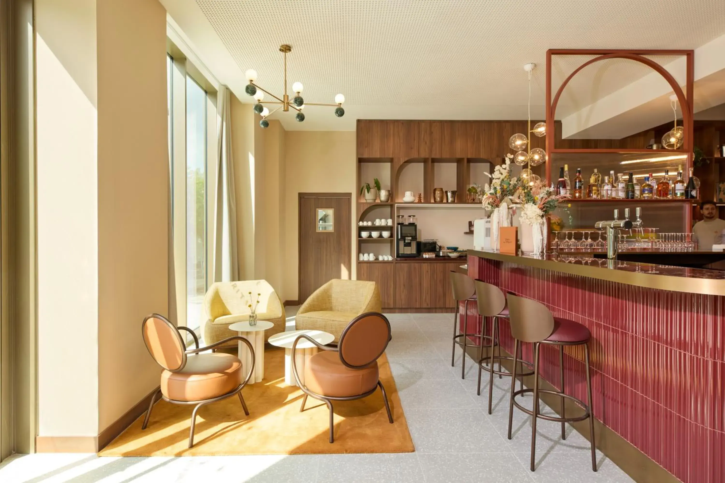 Living room in OKKO Hotels Troyes Centre Living room in OKKO Hotels Troyes Centre