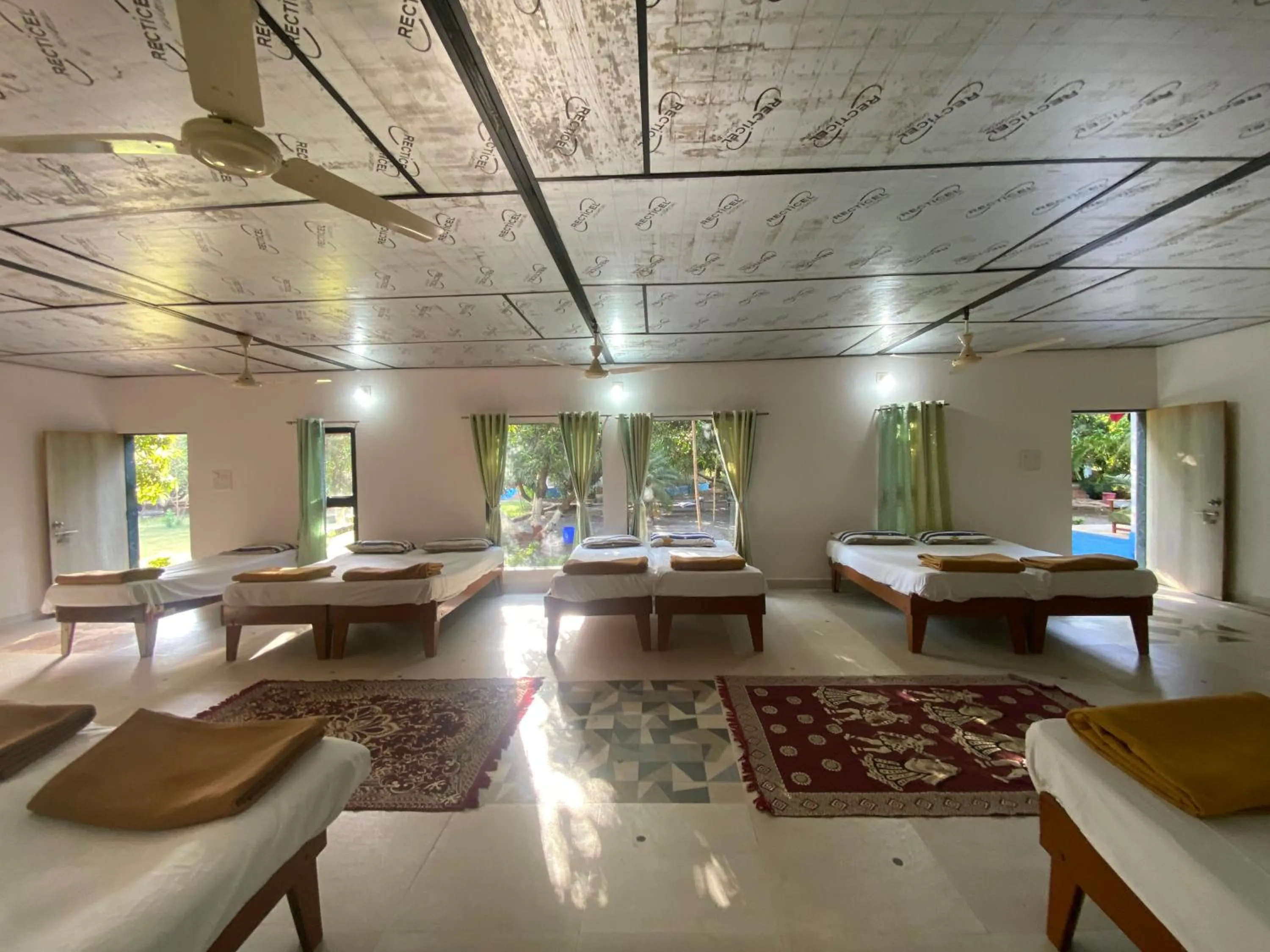 Bed in Gir County Resort