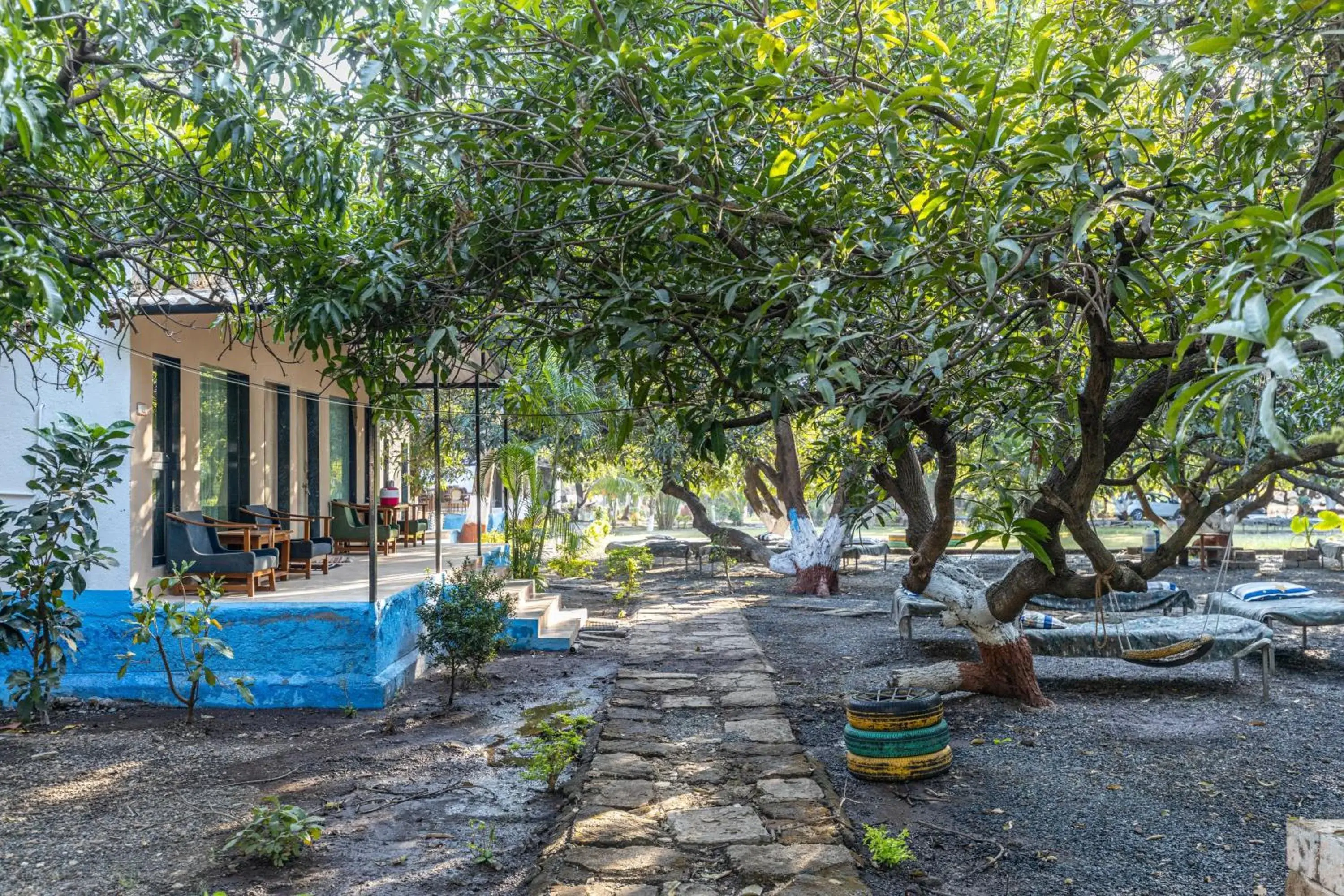 Property building in Gir County Resort Property building in Gir County Resort