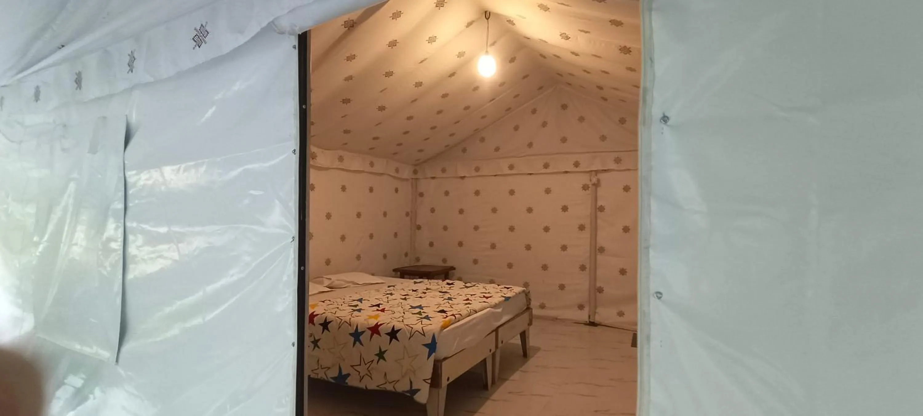 Bed in Gir County Resort