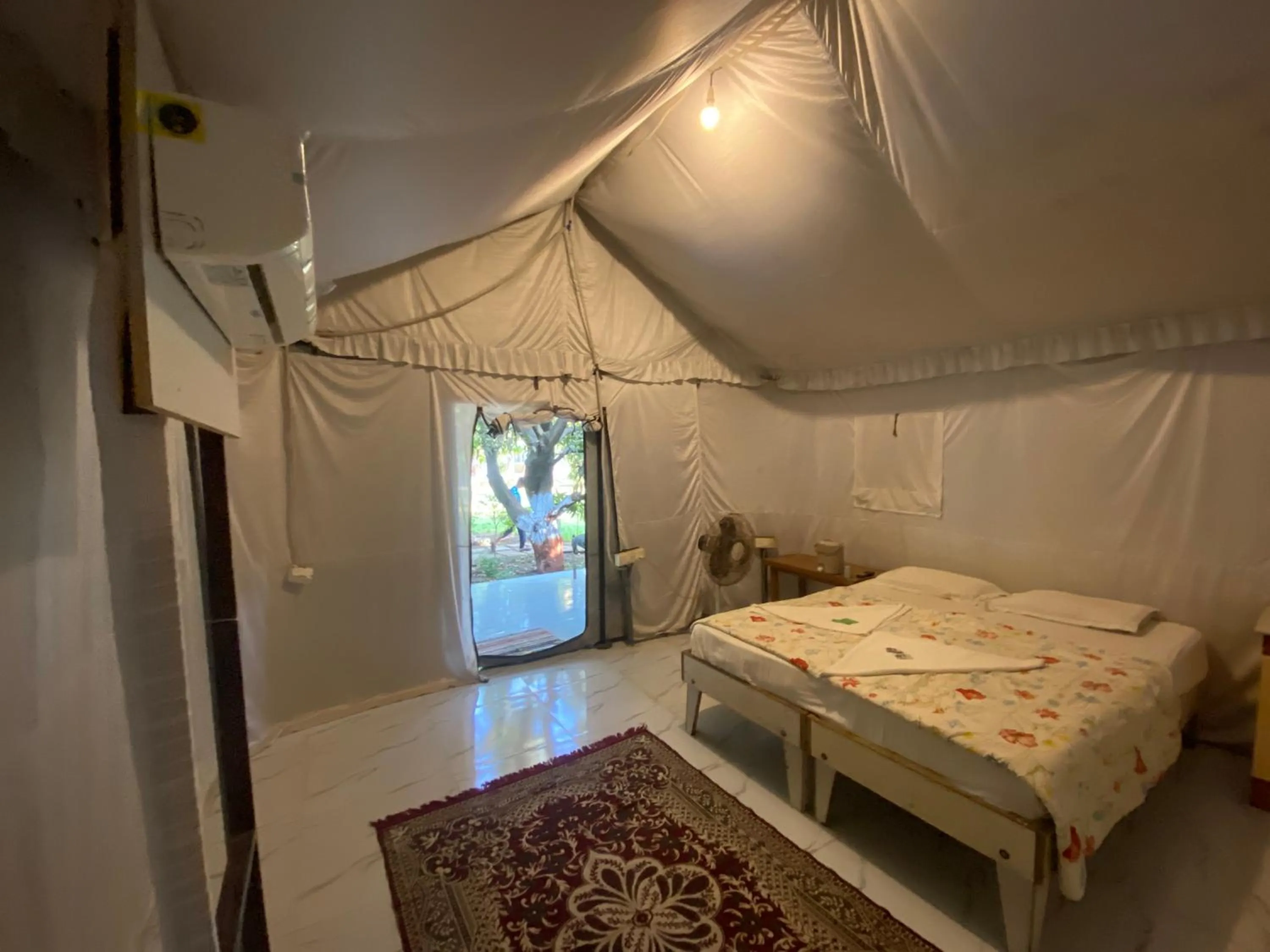 Bed in Gir County Resort