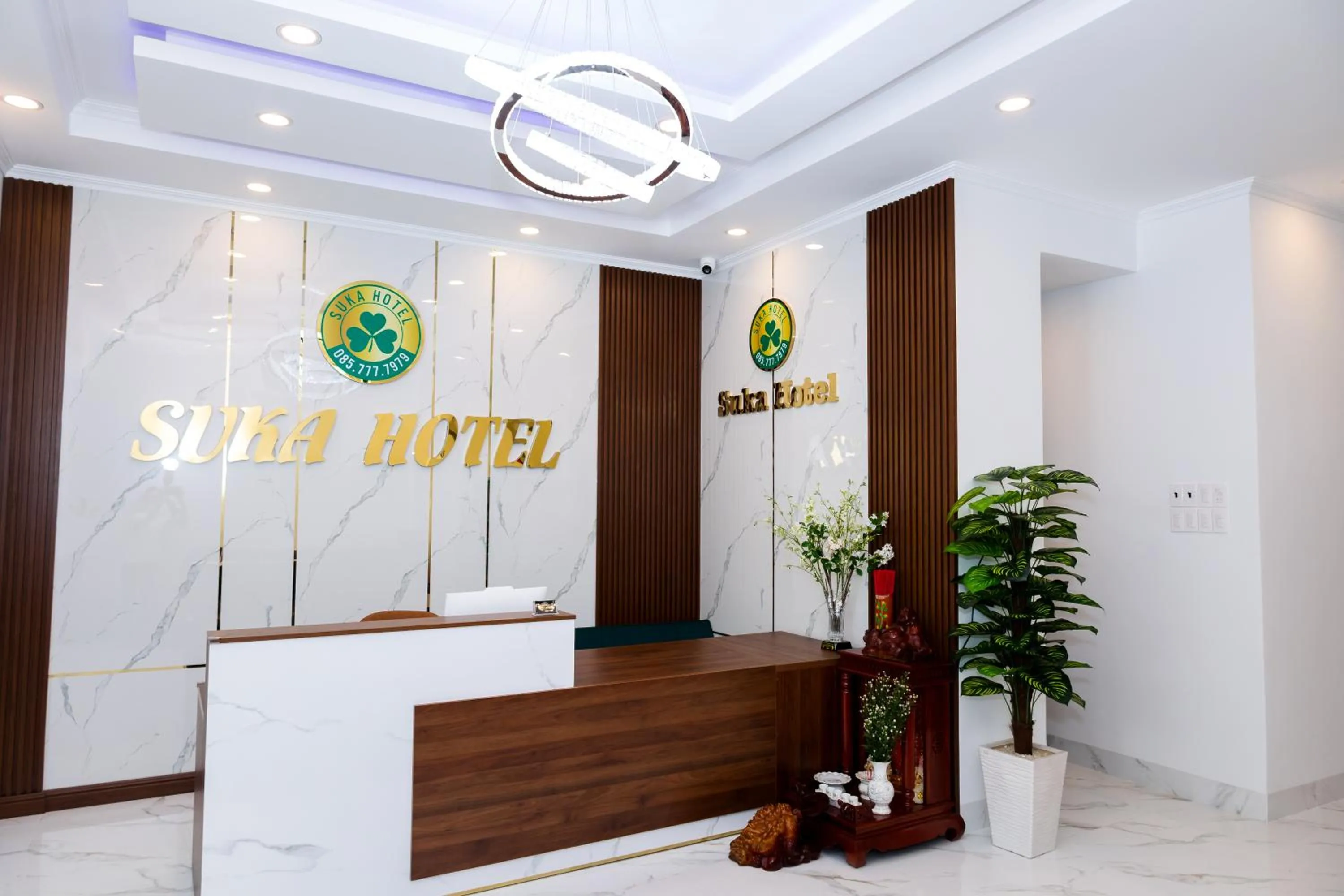 Lobby or reception in Suka Hotel