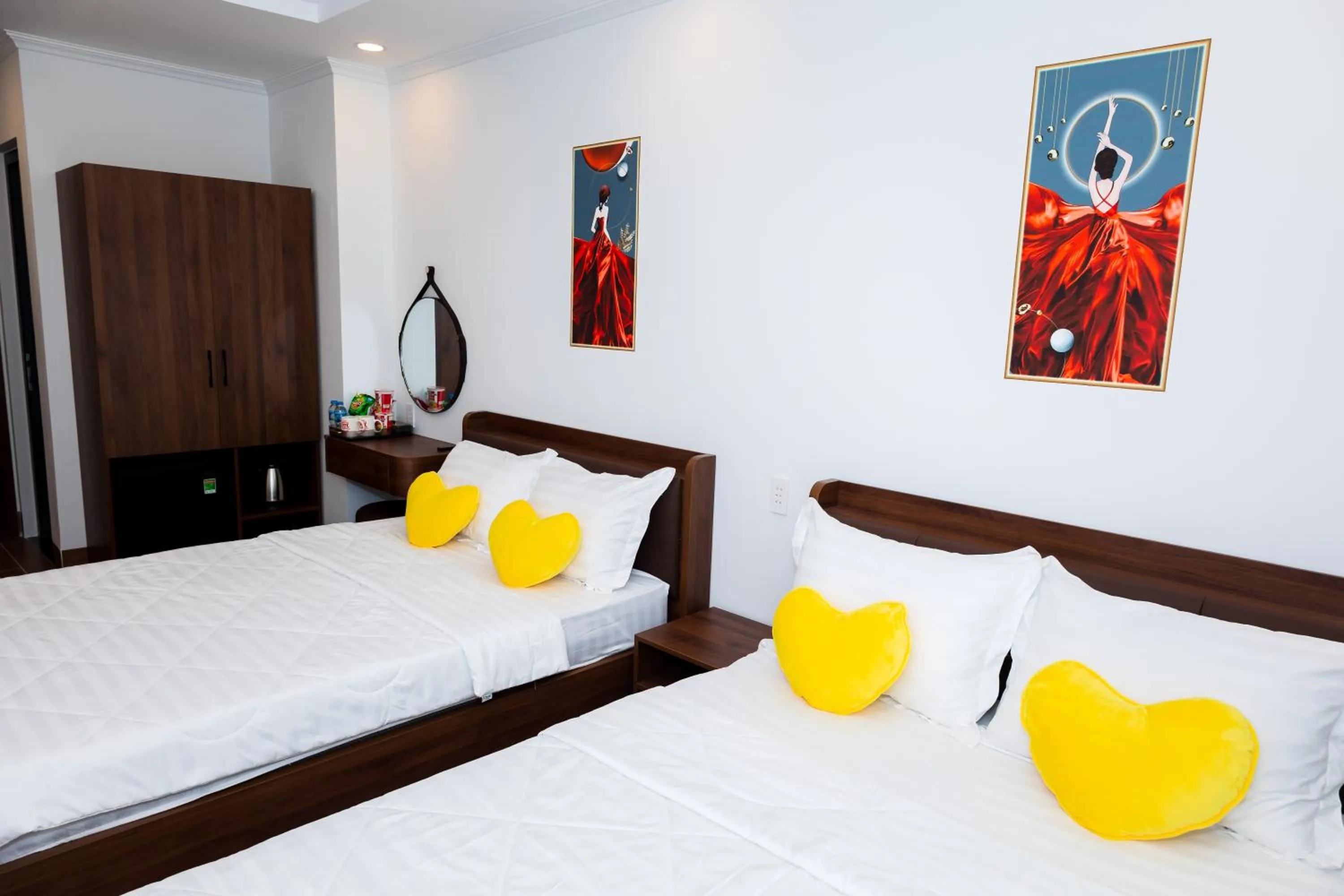Bed in Suka Hotel