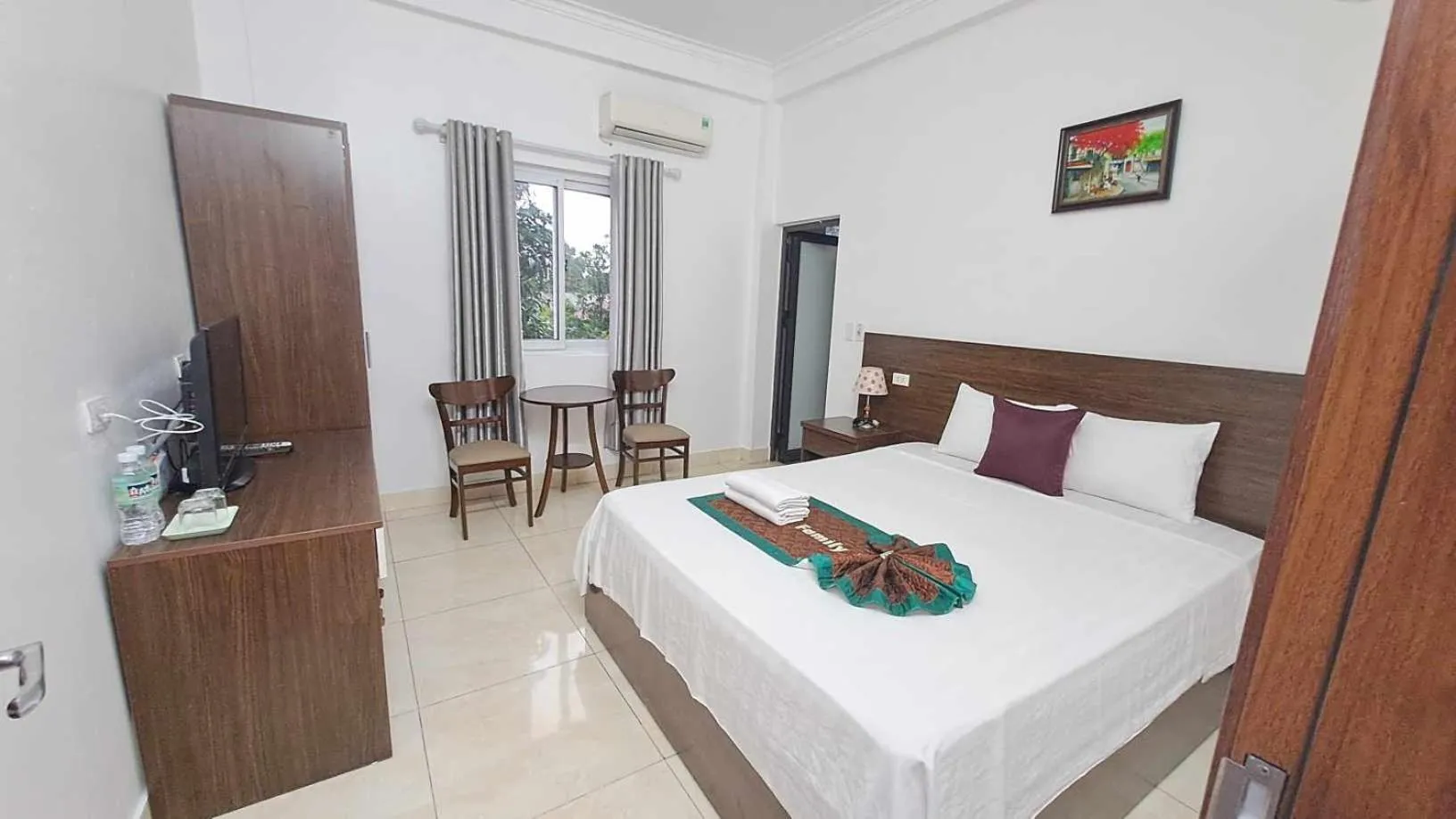 Bed in Family Transit Hotel