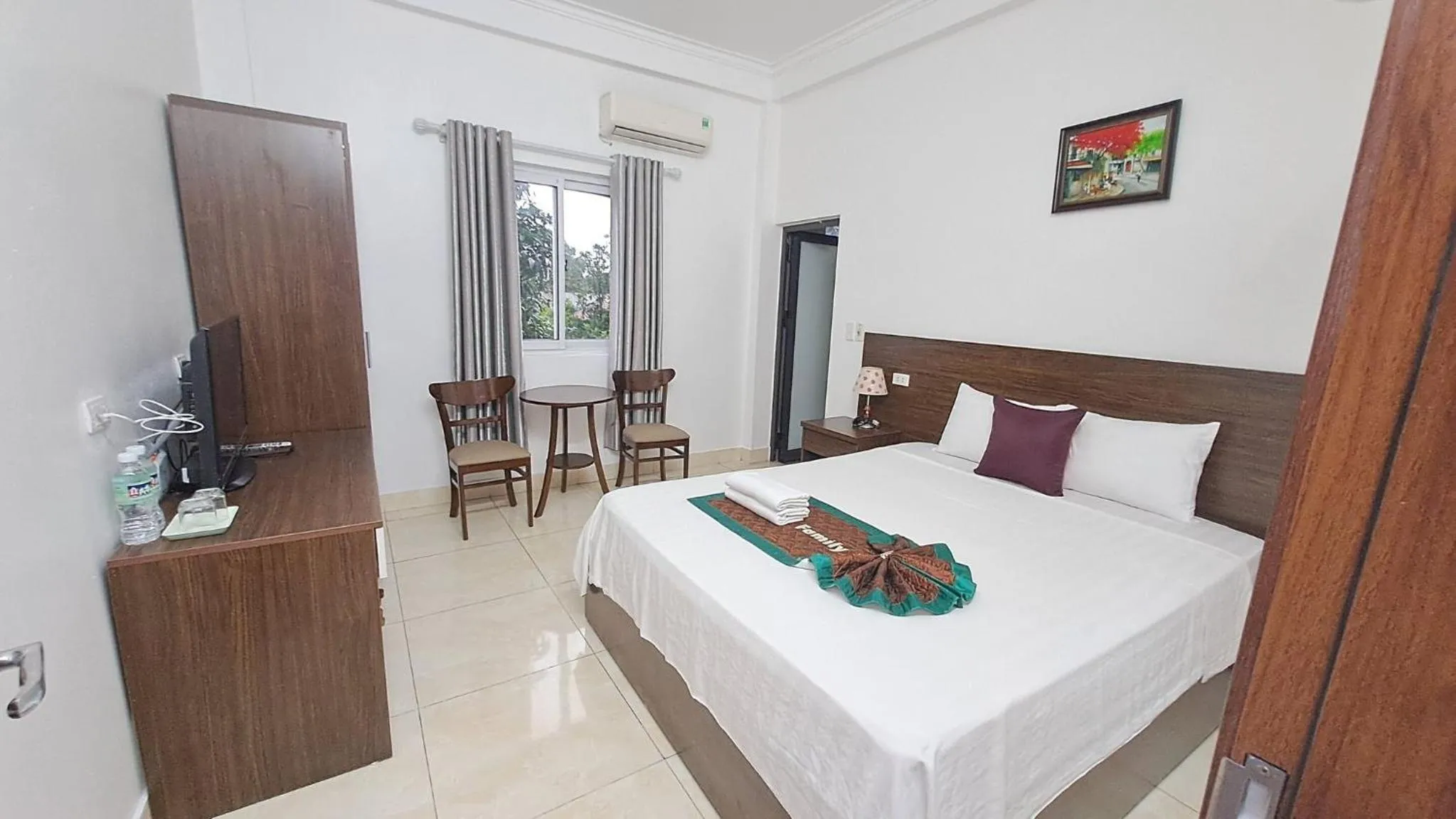 Bed in Family Transit Hotel