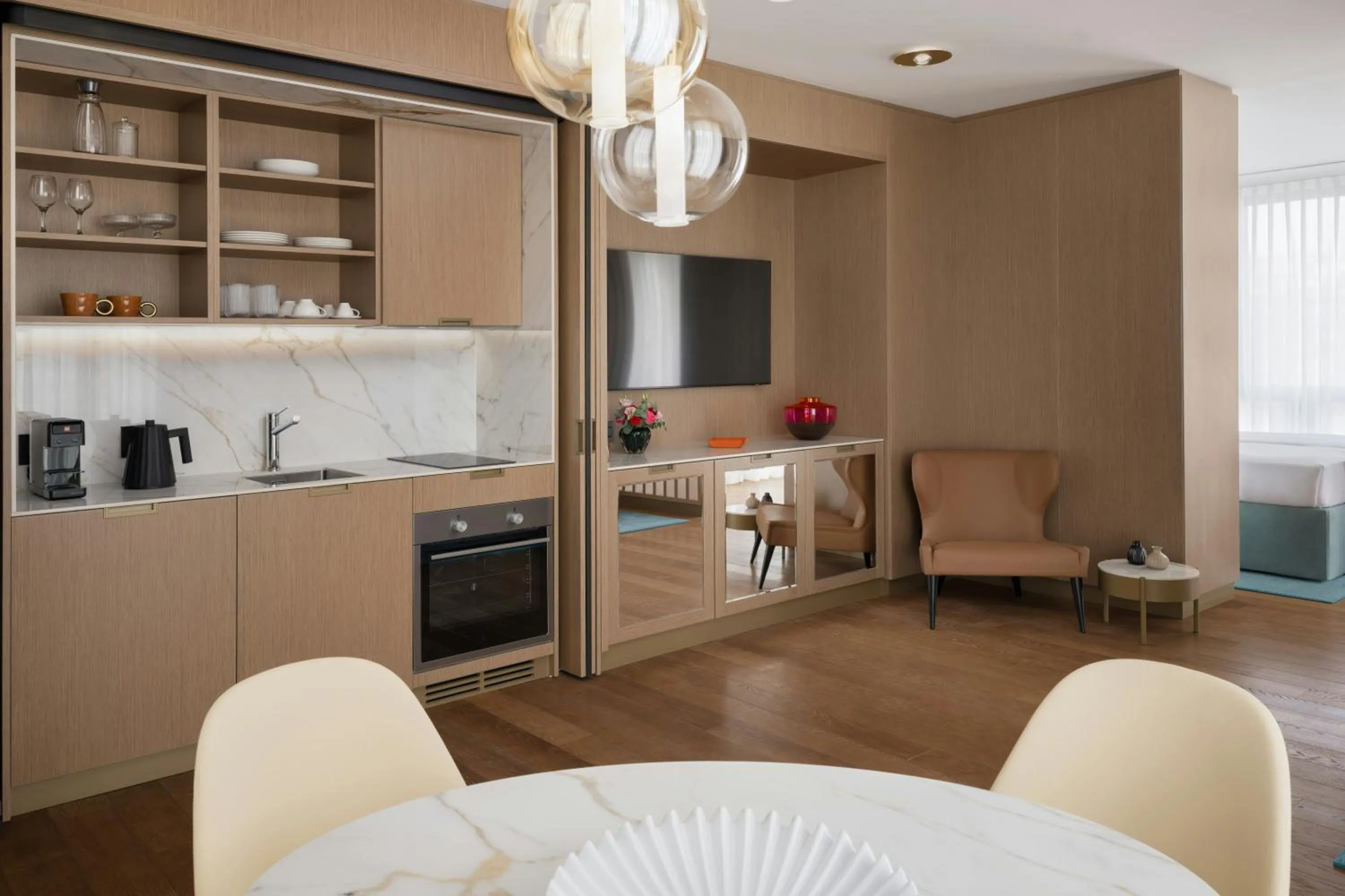 Living room in Teatro Luxury Apartments Firenze - Starhotels Collezione