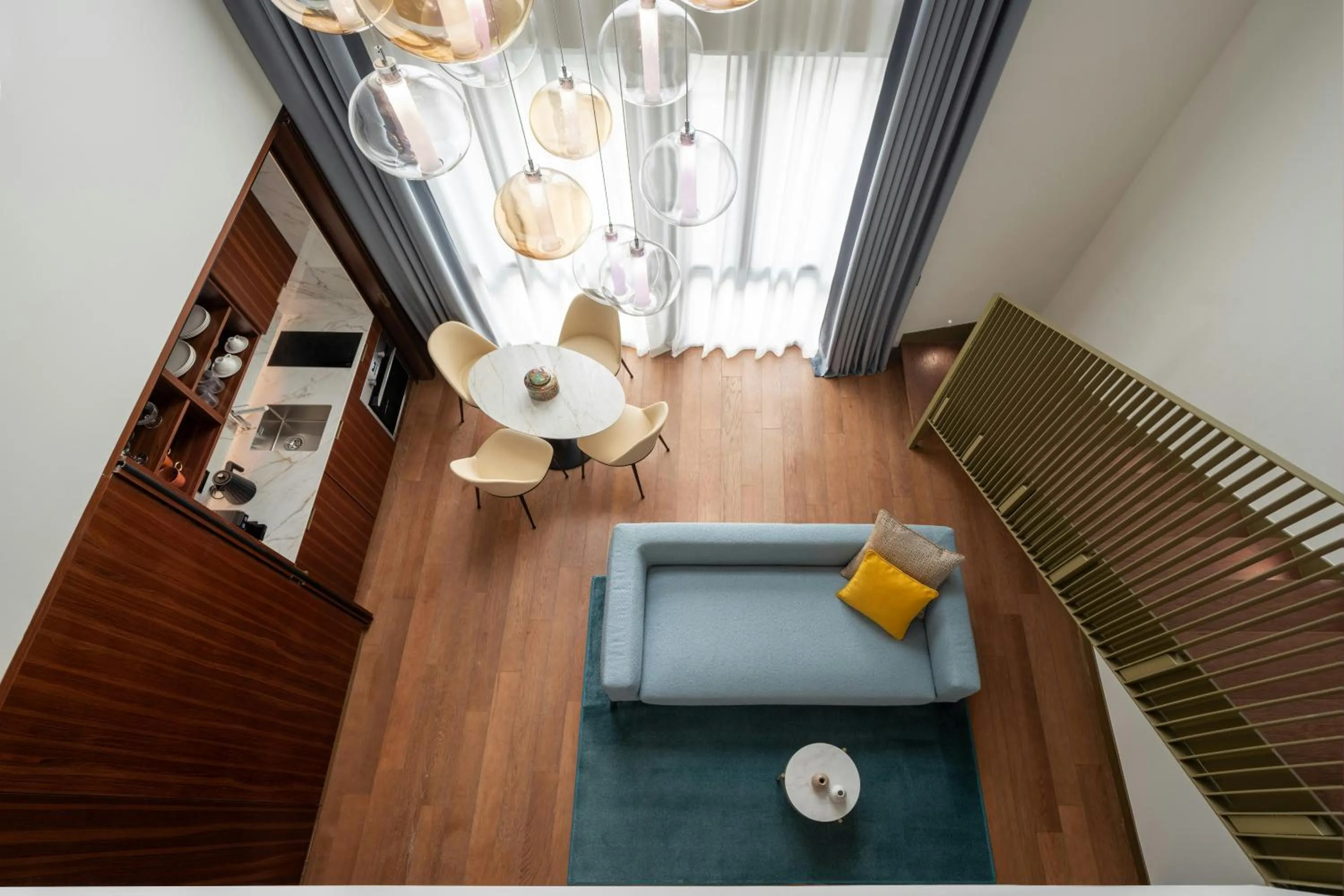 Living room in Teatro Luxury Apartments Firenze - Starhotels Collezione