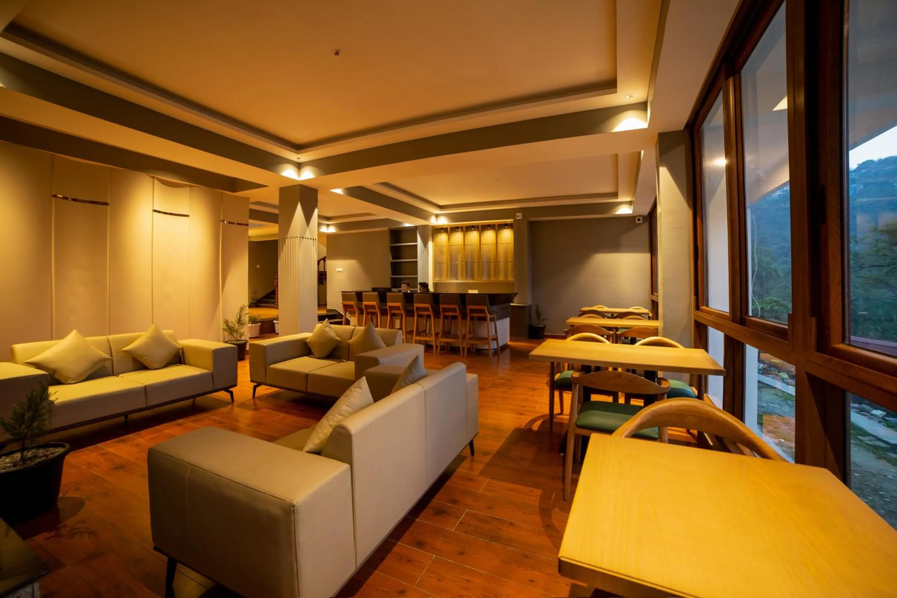 Seating area in Yashshree Pelling Chekhim Retreat