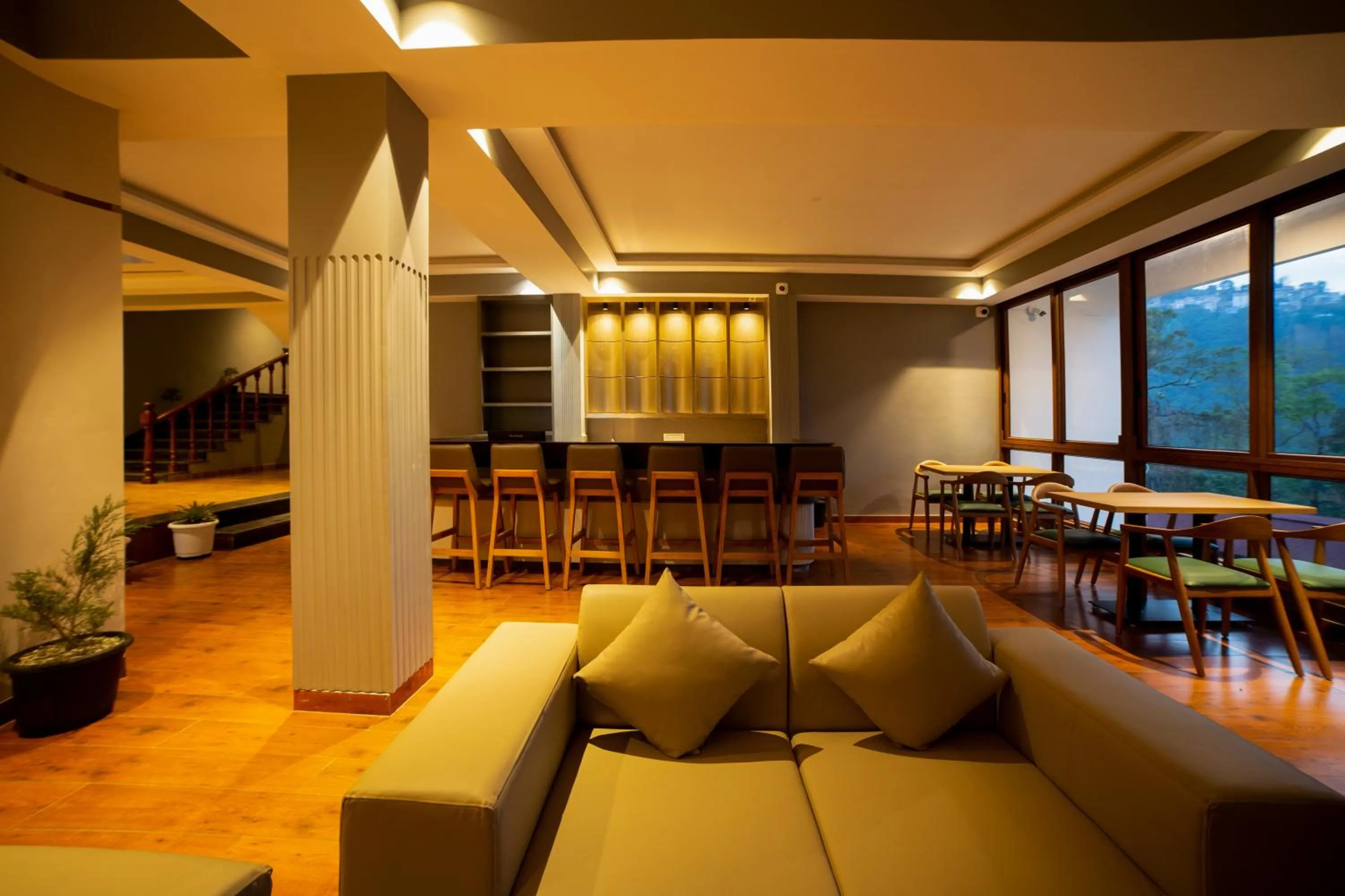 Seating area in Yashshree Pelling Chekhim Retreat
