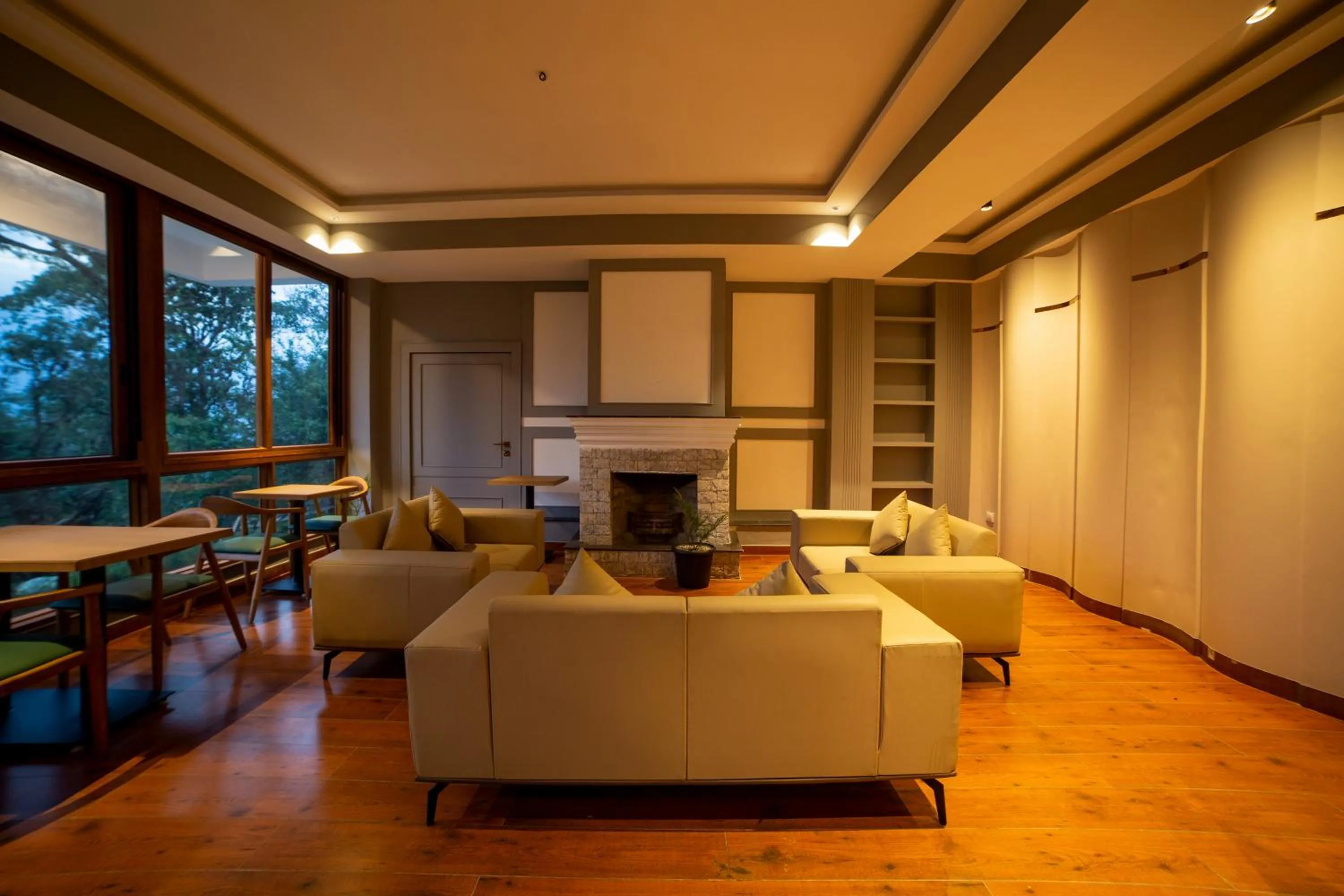 Seating area in Yashshree Pelling Chekhim Retreat