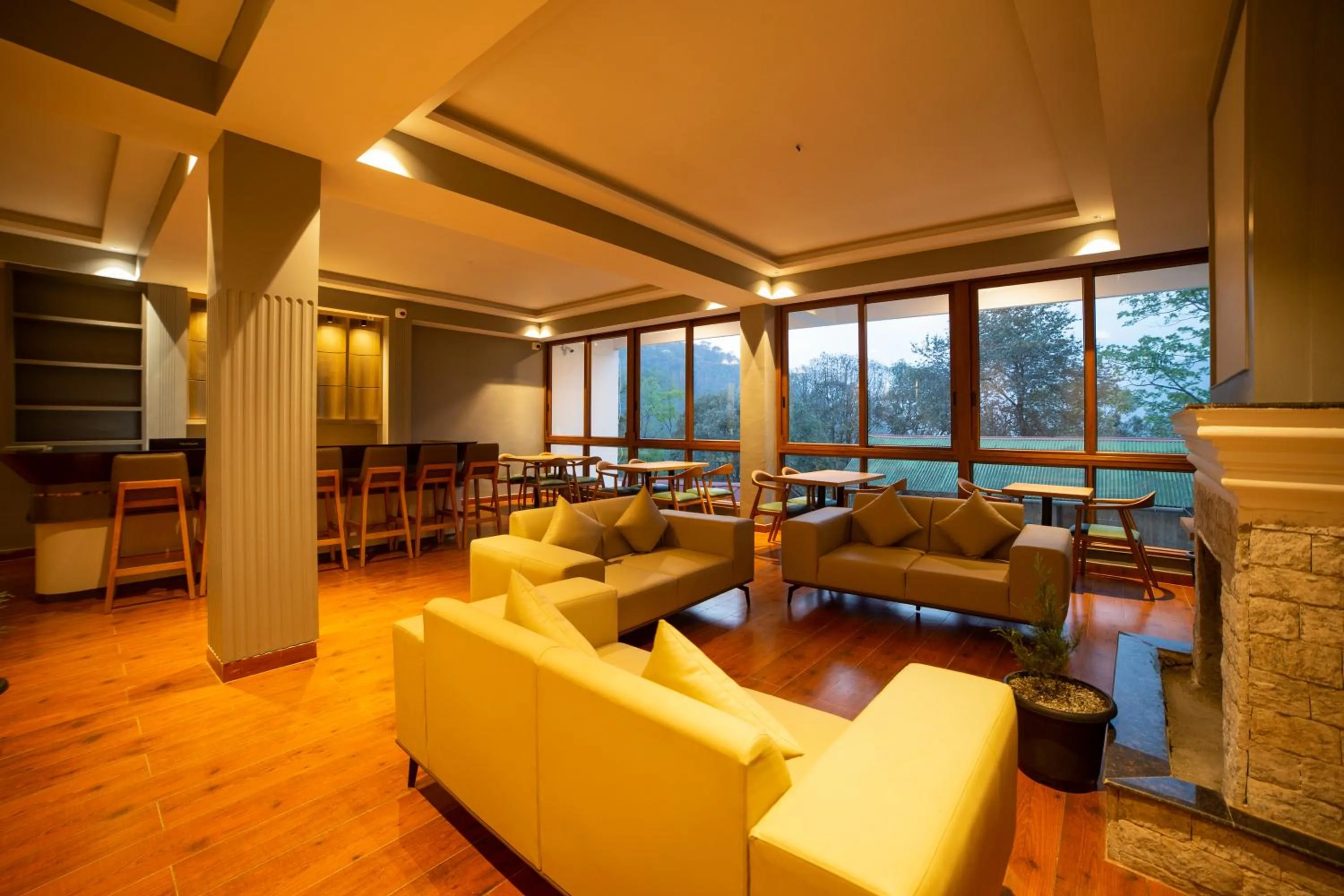 Seating area in Yashshree Pelling Chekhim Retreat