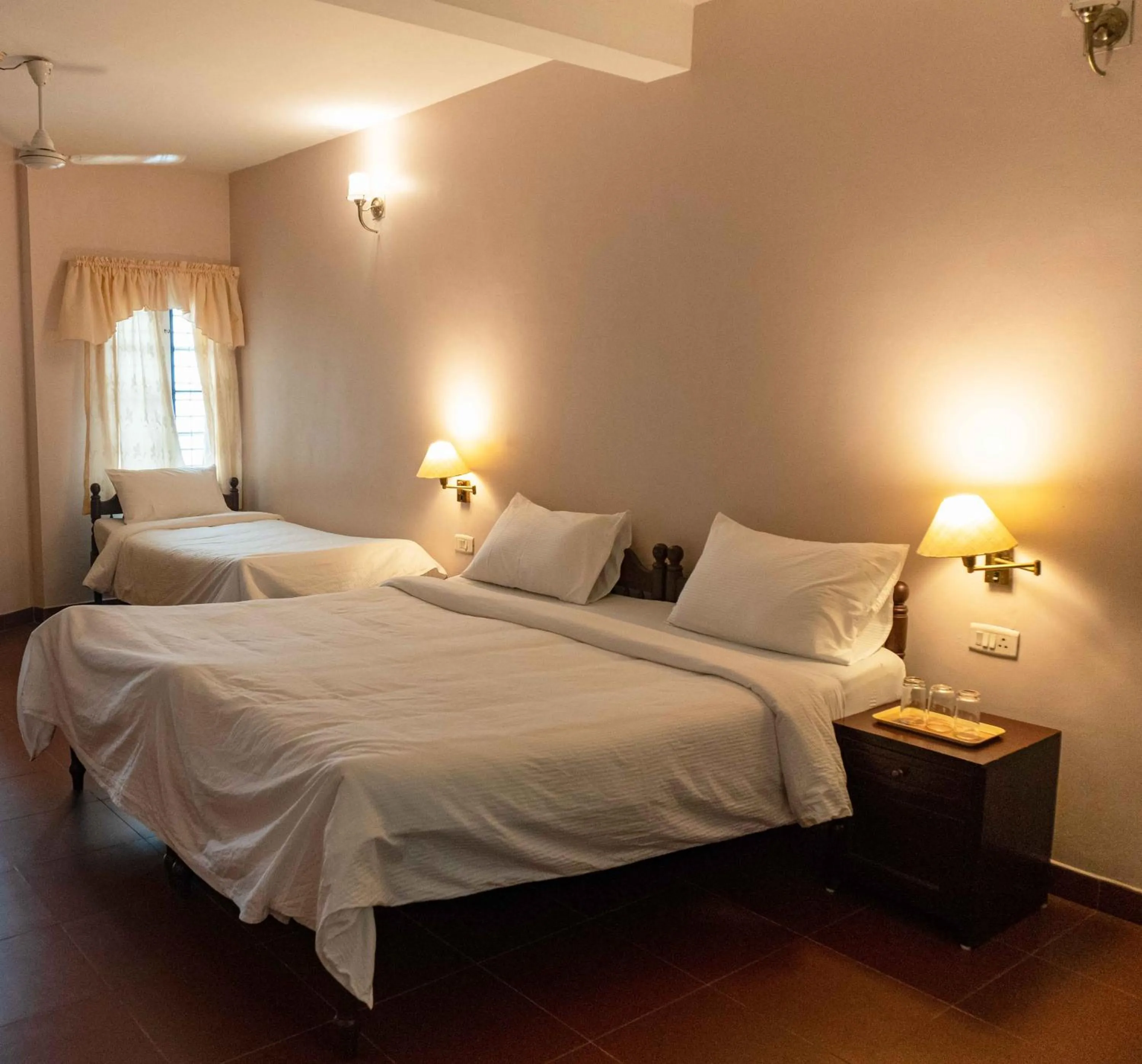 Bedroom, Bed in Gama Heritage Residency