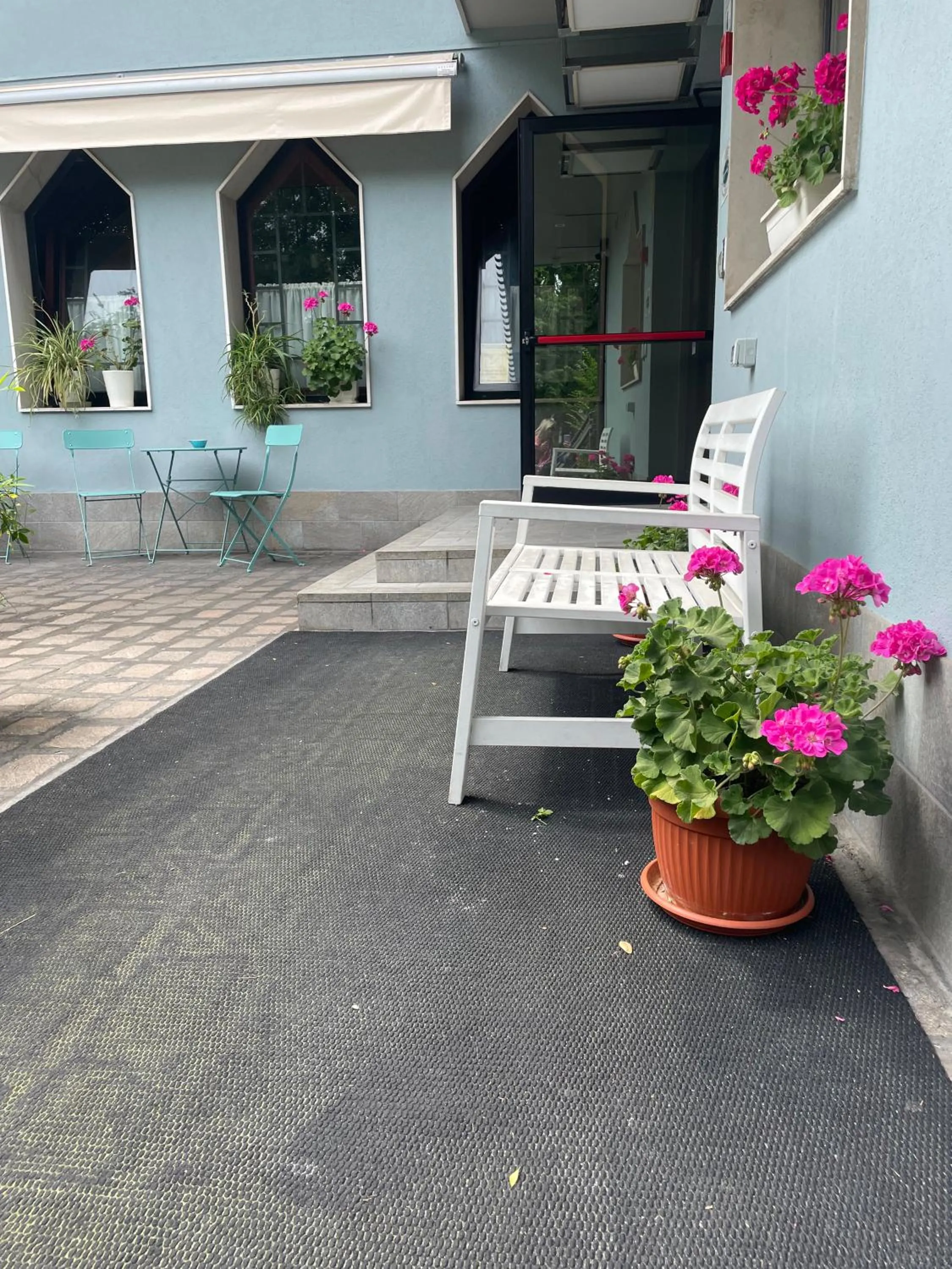 Patio in Hotel L'Approdo