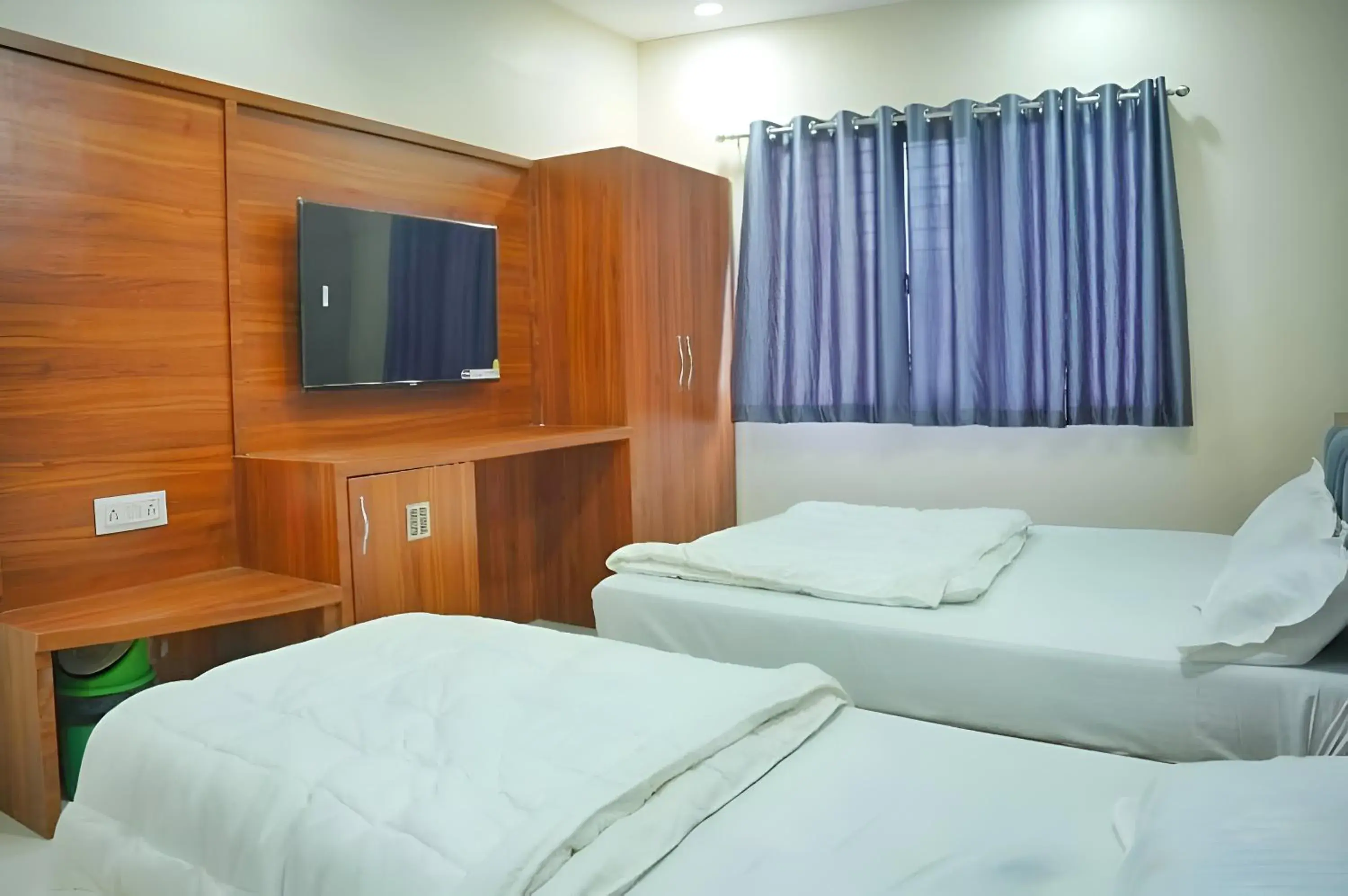 Bed in Hotel Dev Krishna Palace Bed in Hotel Dev Krishna Palace