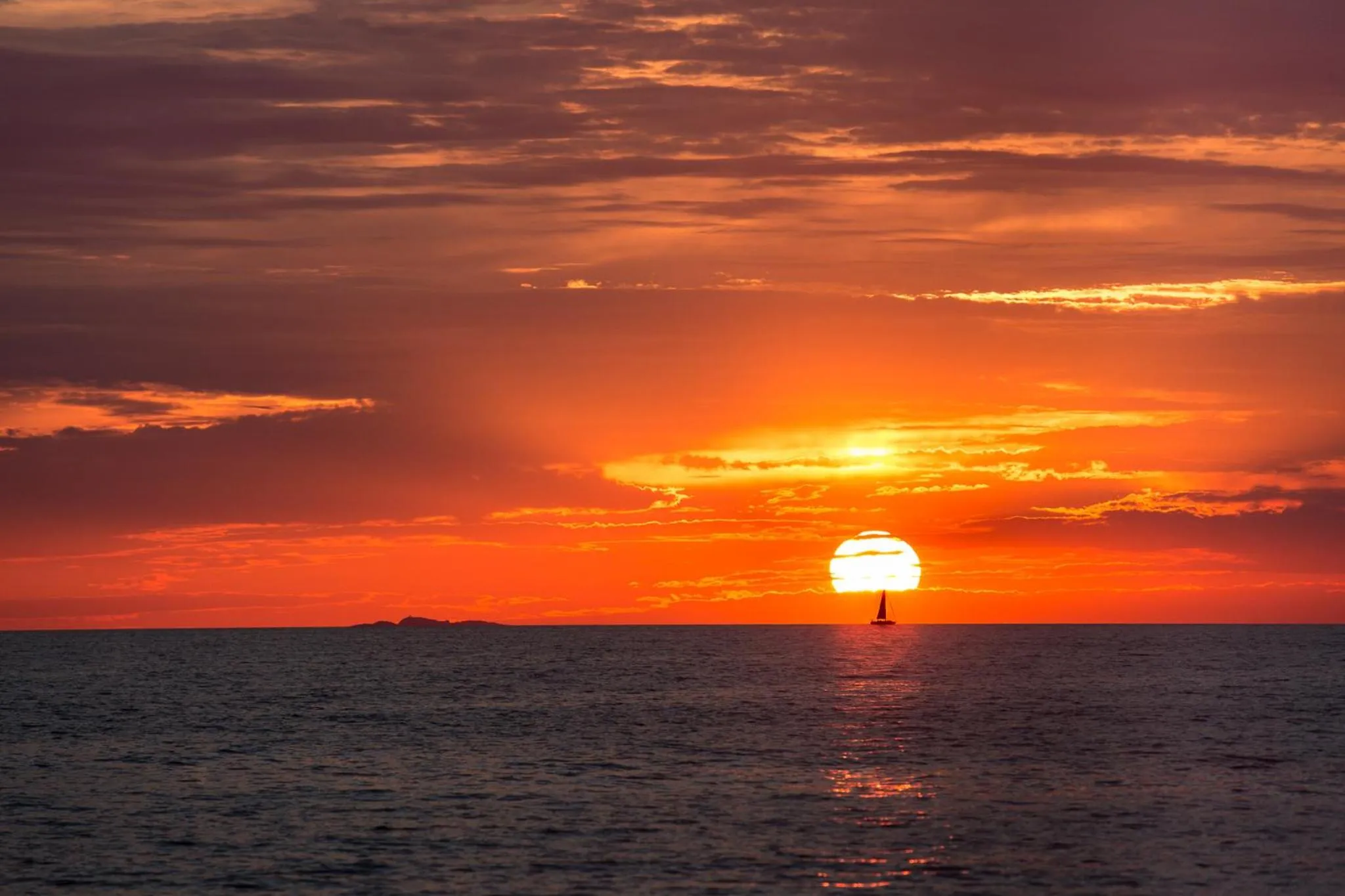 Sunset in Paradù EcoVillage & Resort