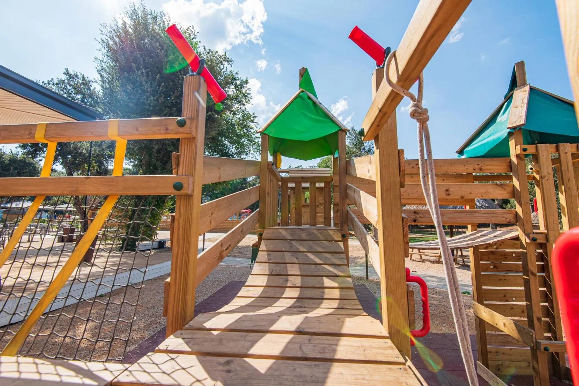 Children play ground in Paradù EcoVillage & Resort
