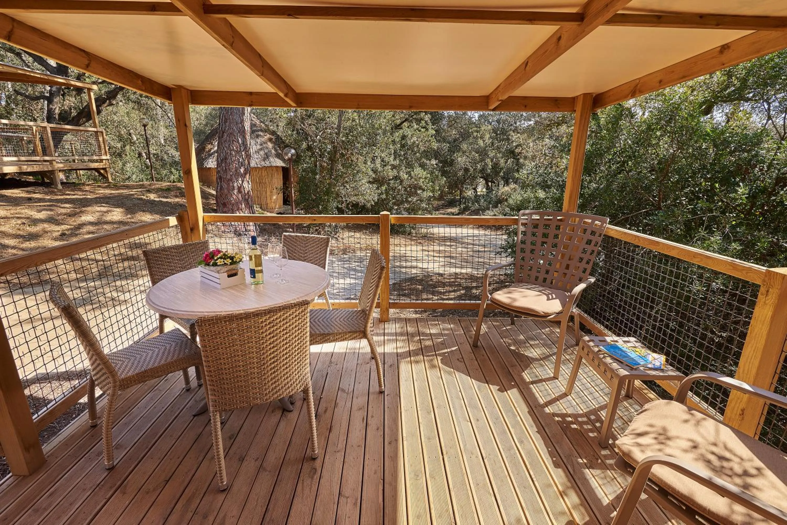 Patio in Paradù EcoVillage & Resort