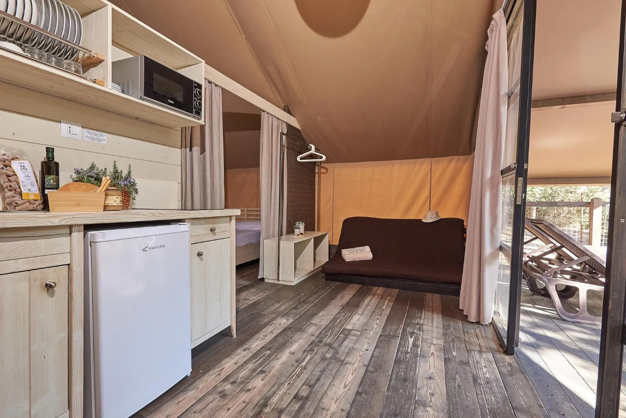 Living room in Paradù EcoVillage & Resort