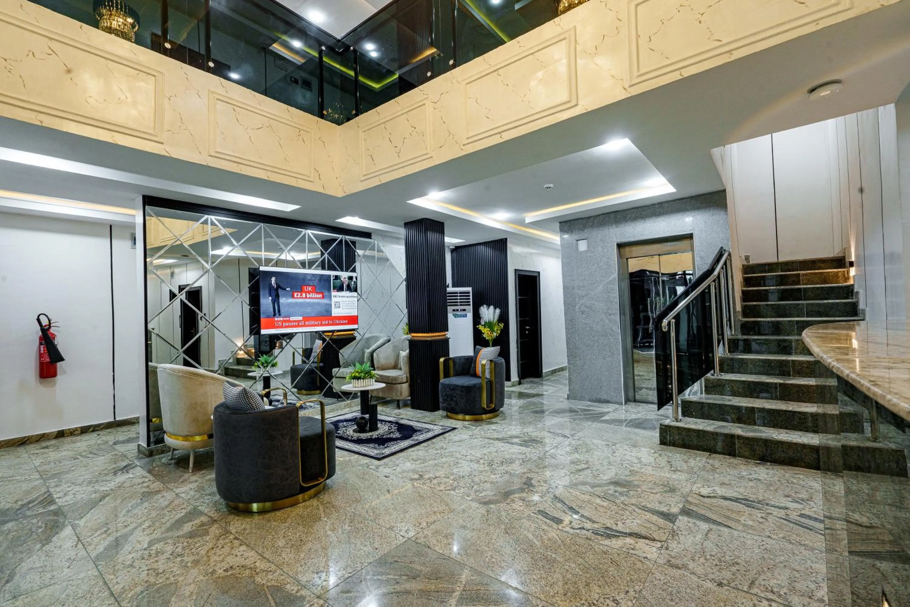 Lobby or reception in Roston Hotels