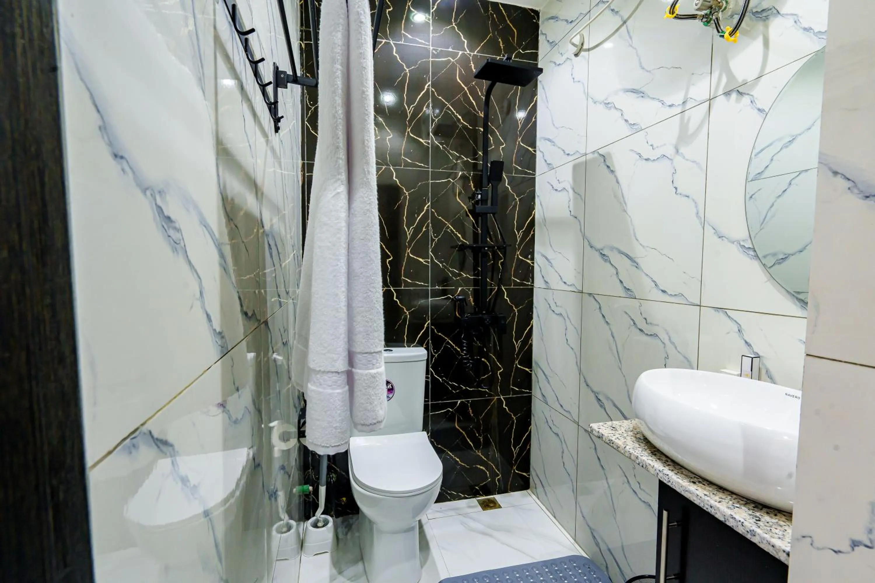 Bathroom in Roston Hotels