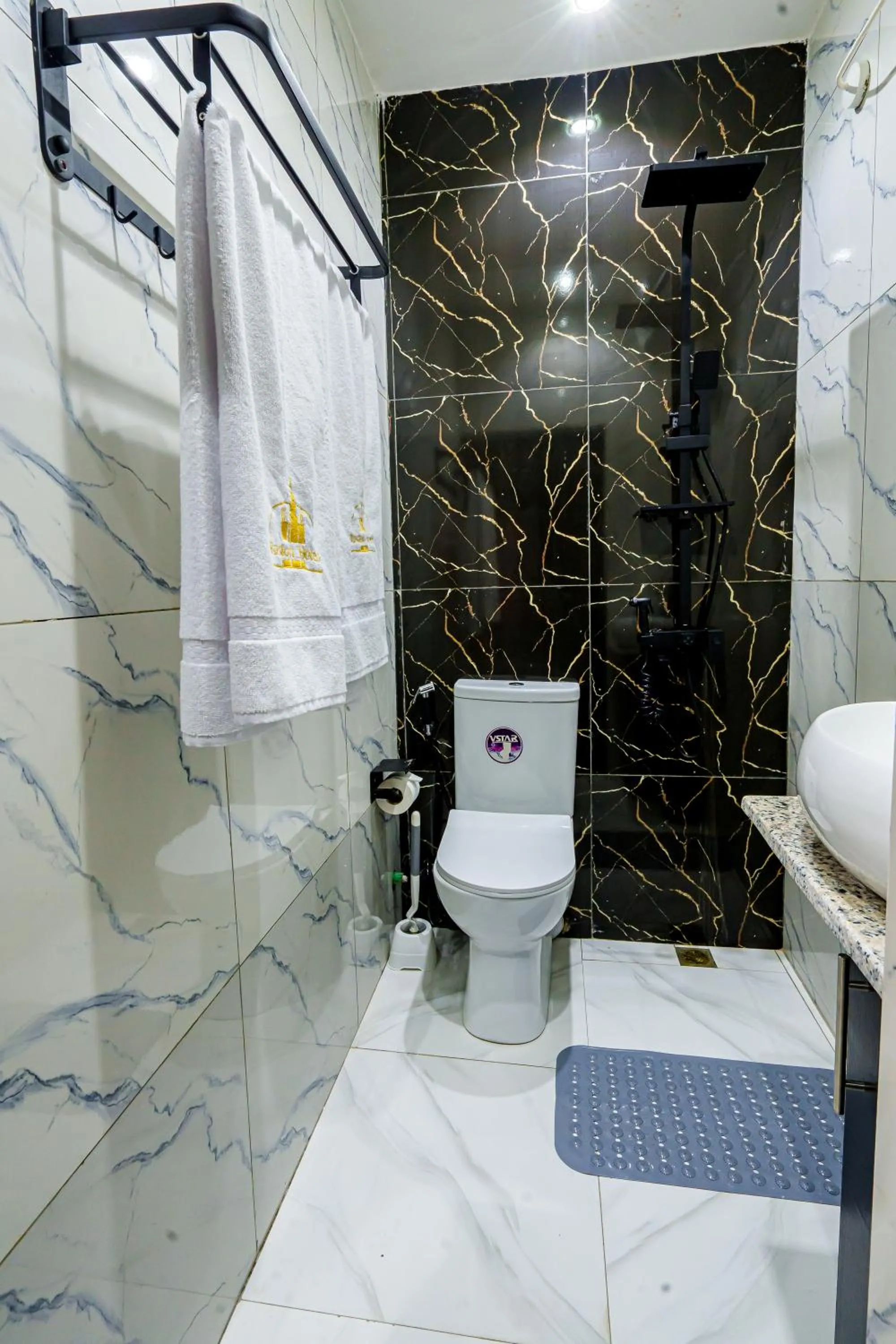 Shower in Roston Hotels