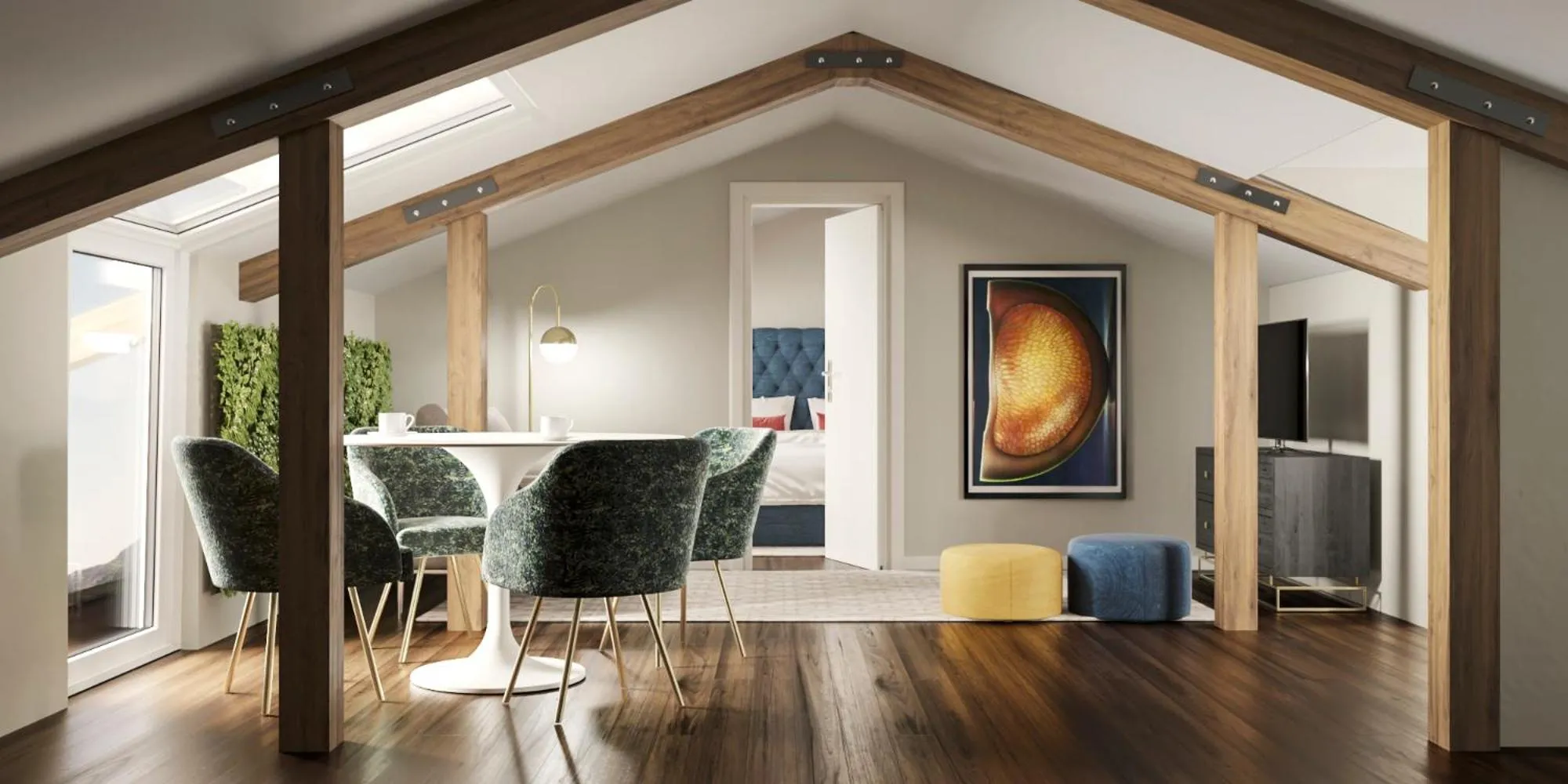 TV and multimedia in Charming House - O Mercado