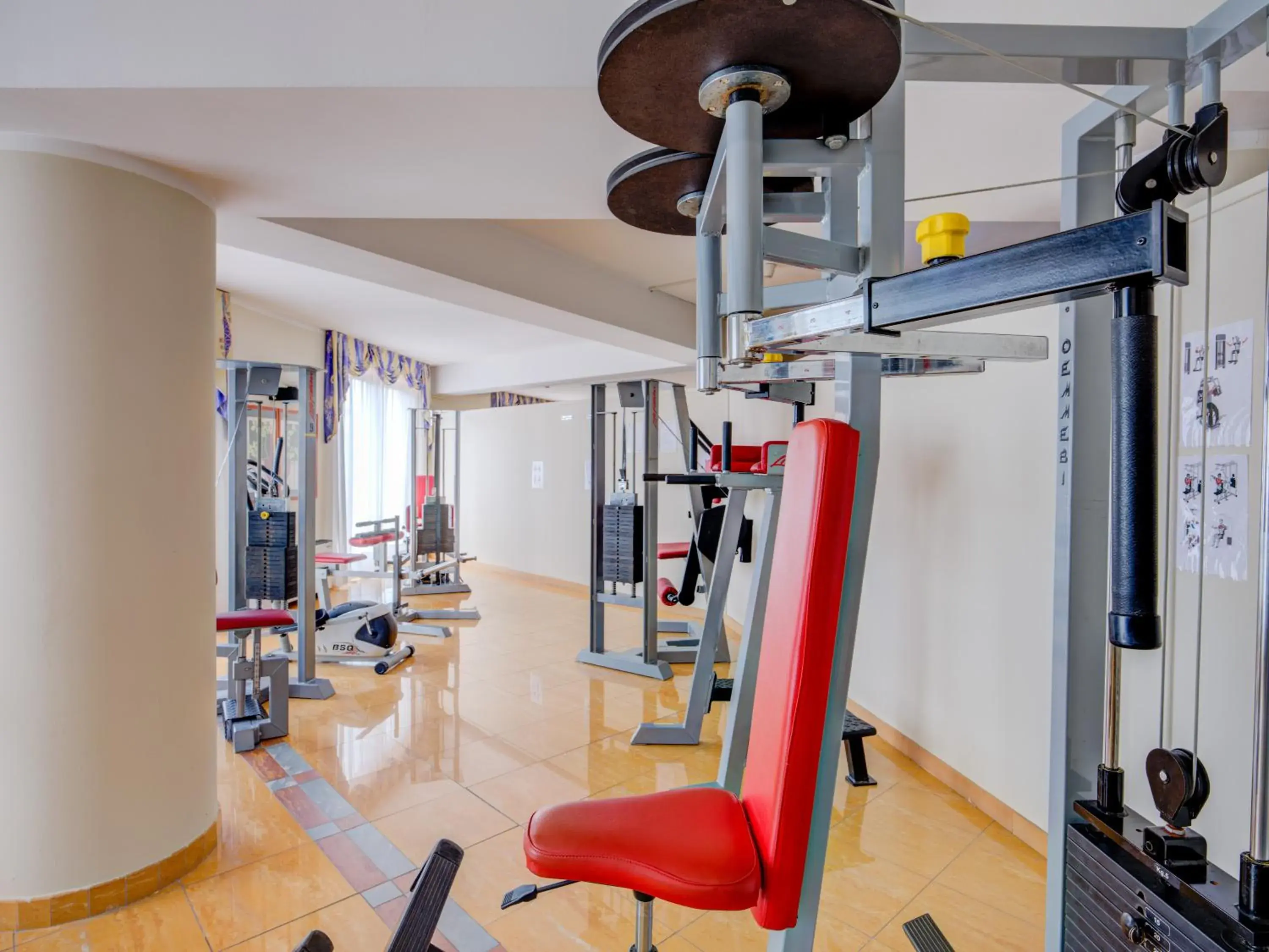 Fitness centre/facilities in Hotel Cristina Fitness centre/facilities in Hotel Cristina