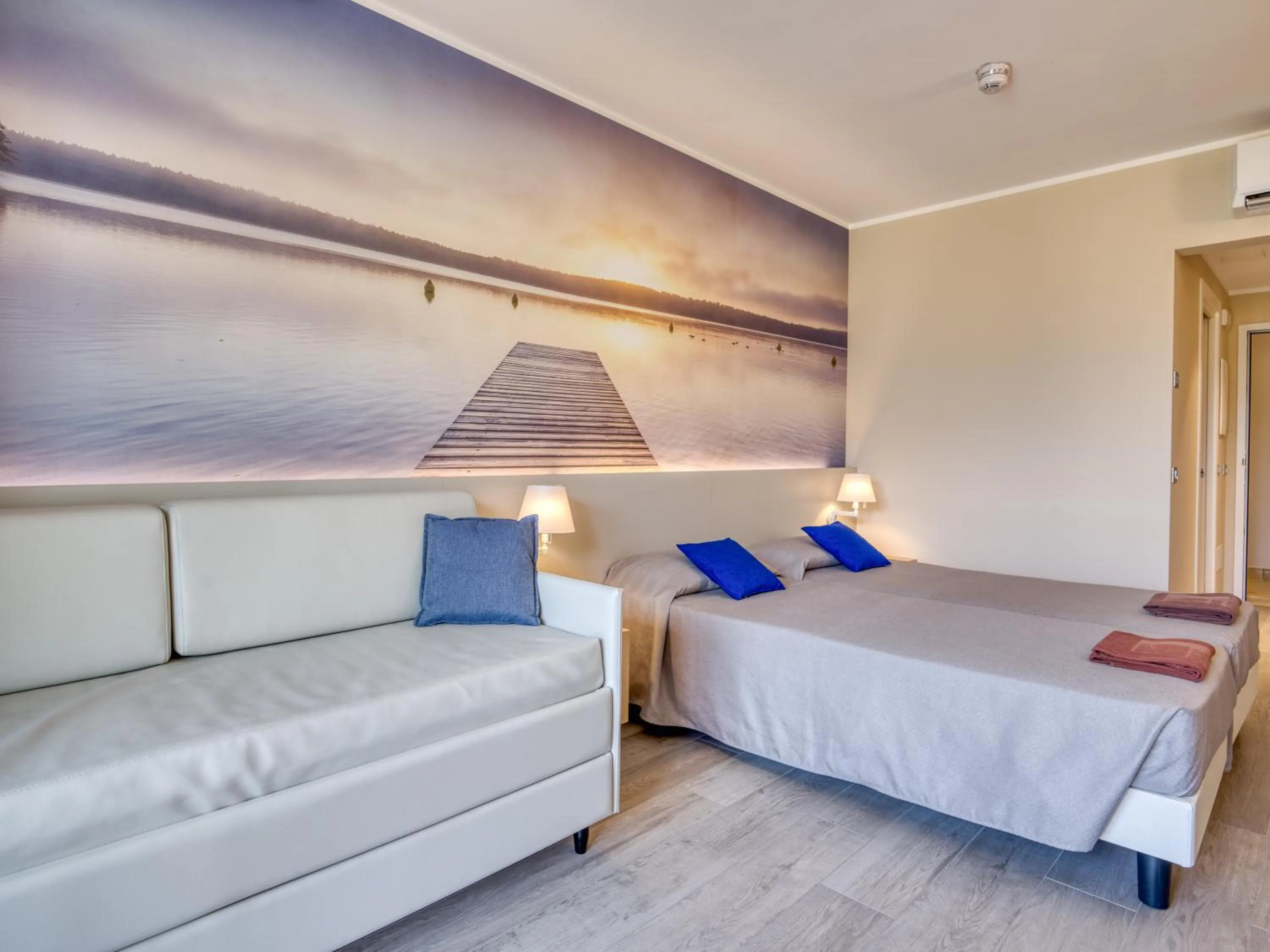 Bedroom, Bed in Hotel Cristina